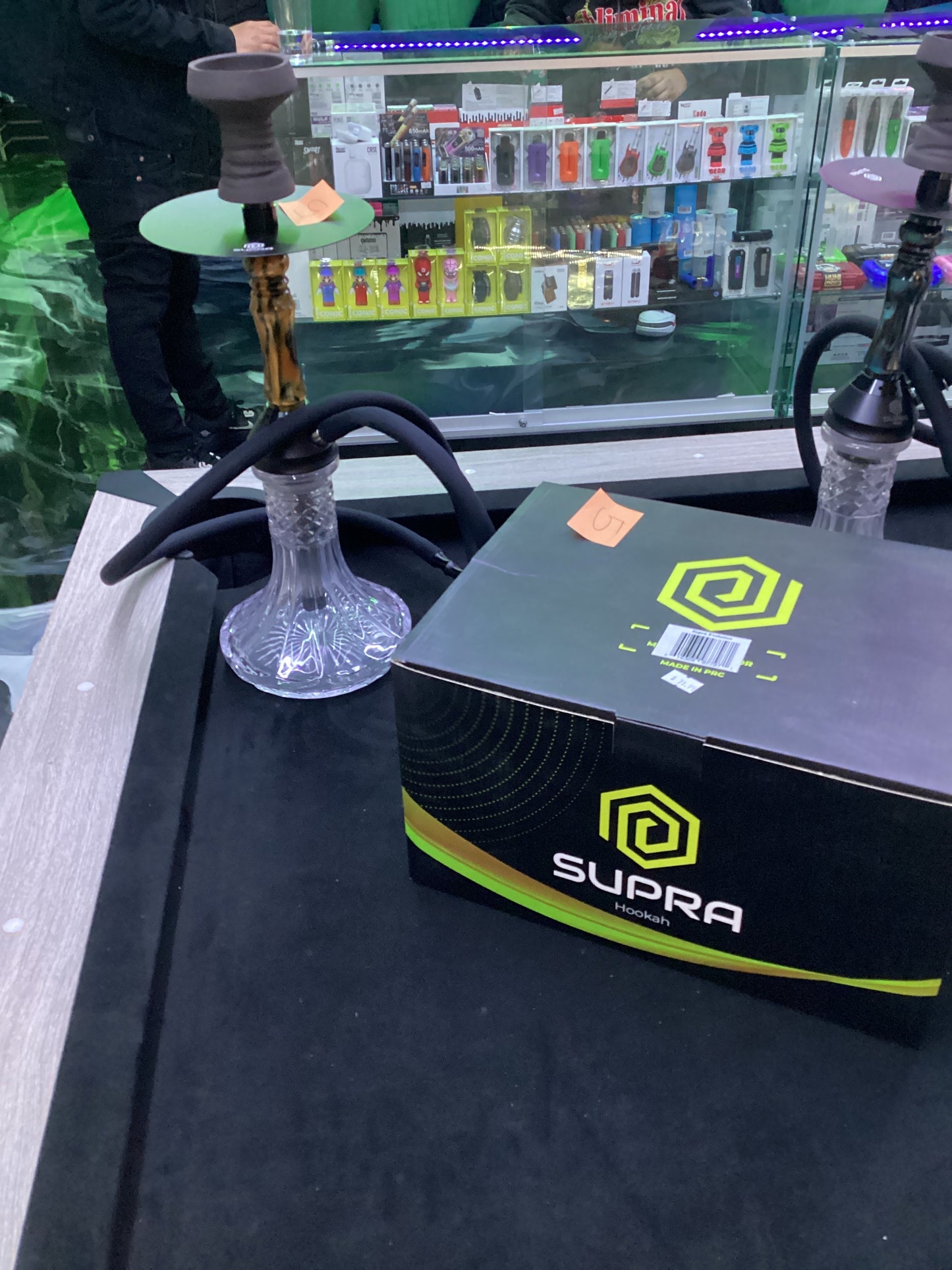 Supra evolution hookah orange marble