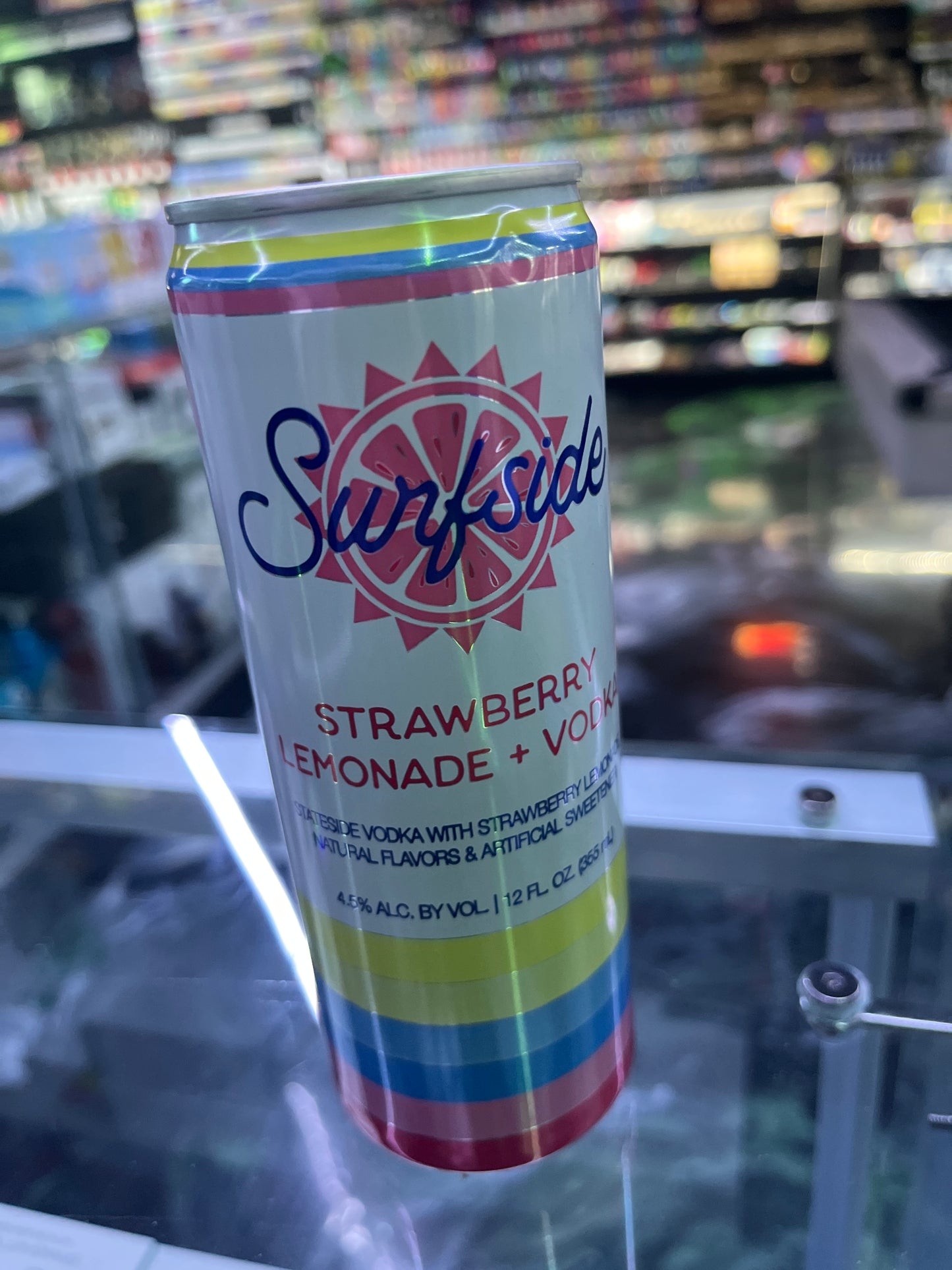 Sunrise raspberry lemonade + vodka