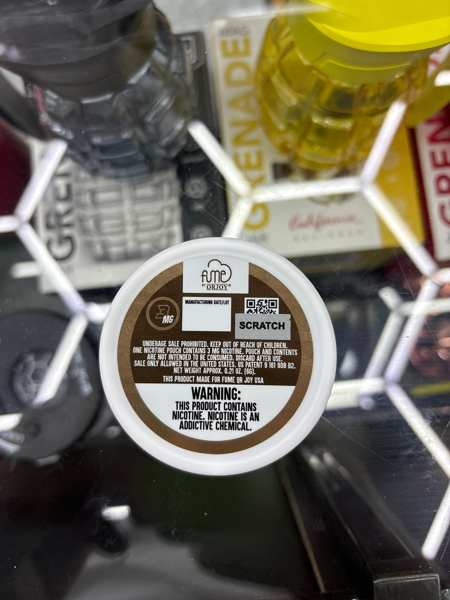 Fume nicotine pouches, cinnamon 3mg 20 pouches