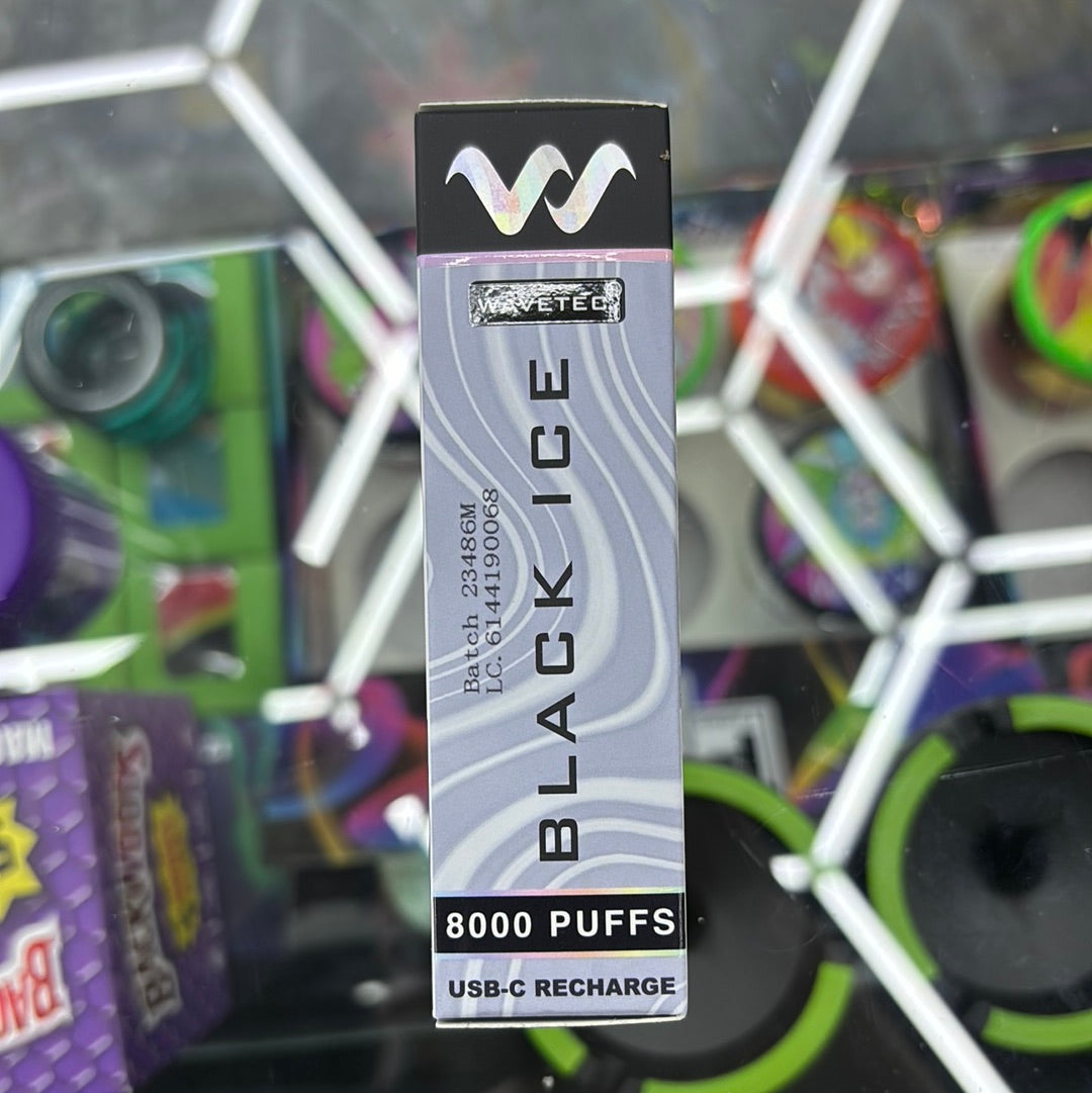 Wave black ice, 8000 puffs