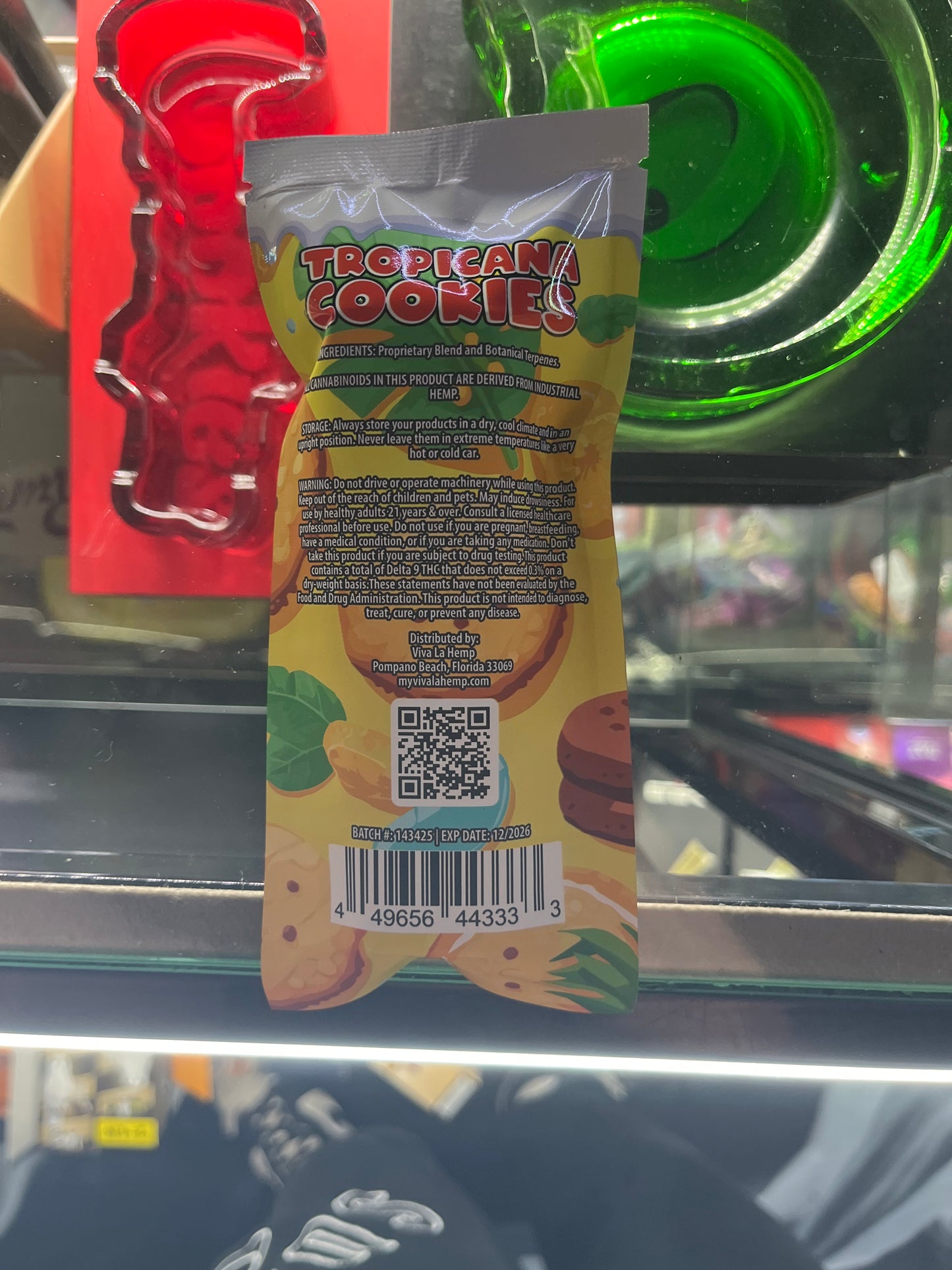 Viva la hemp 4.5g thca diamond preroll sativa Tropicana cookies