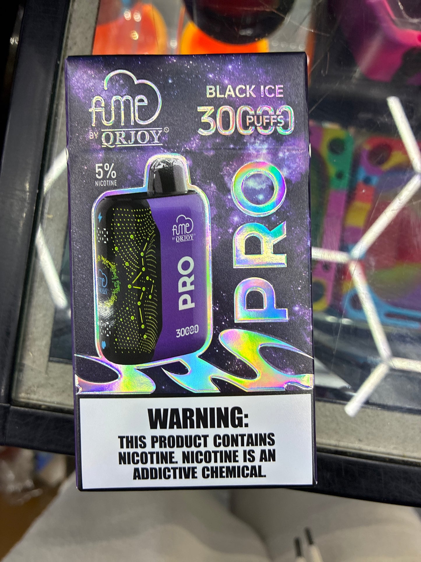 Fume 30k hits black ice