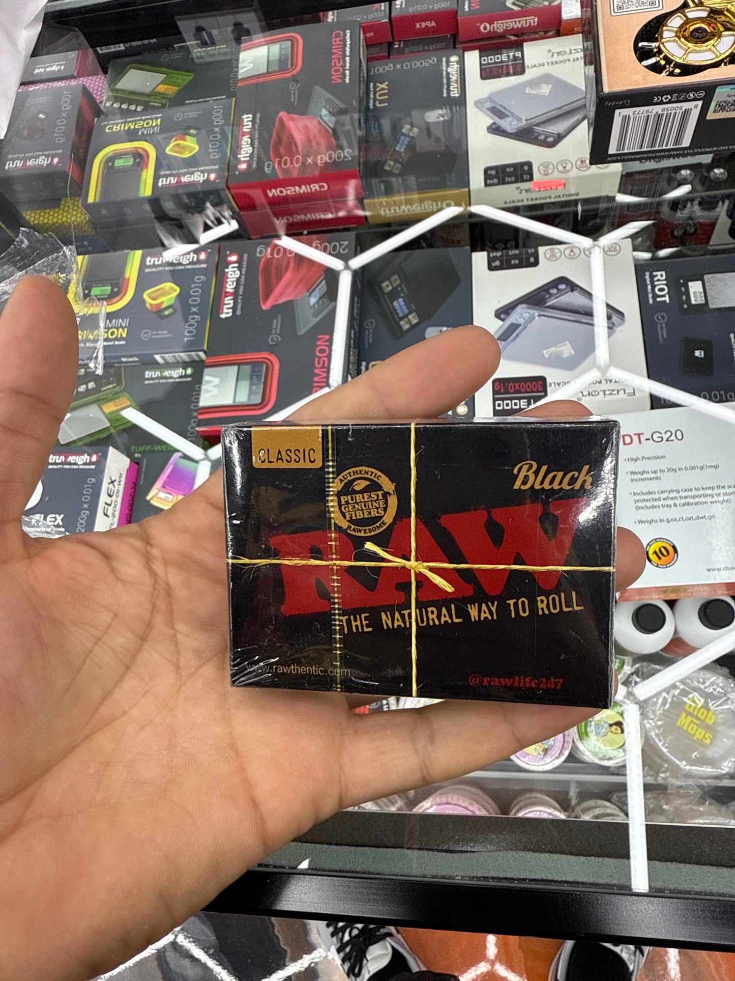 Raw playing cards black