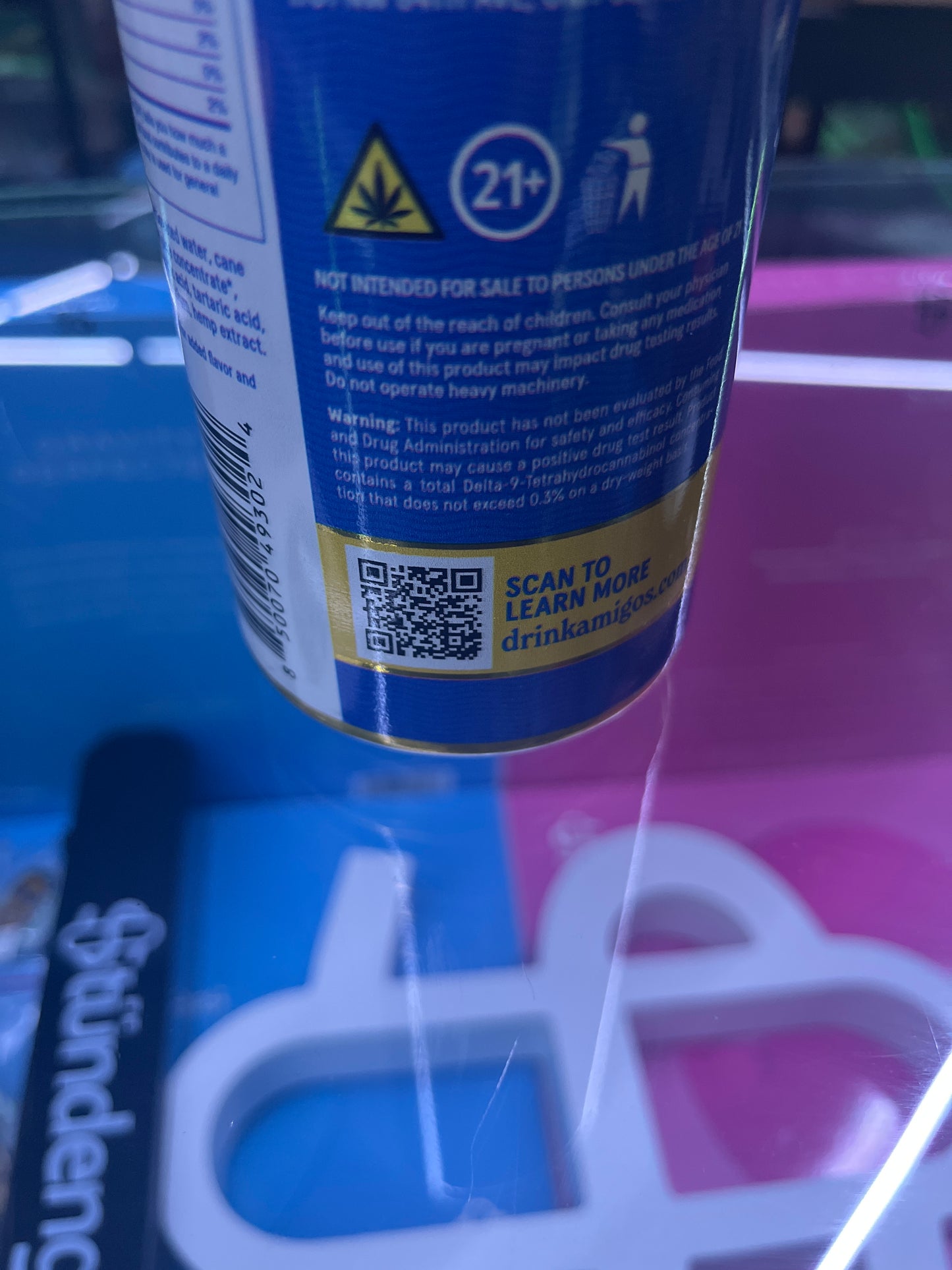 Amigos pineapple cannabis soda