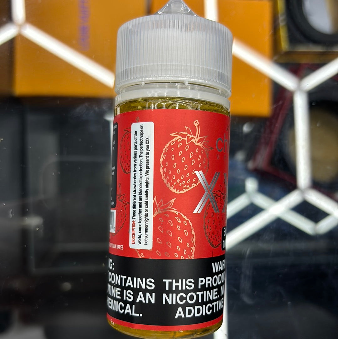 Chain vapes xxx strawberry 3mg