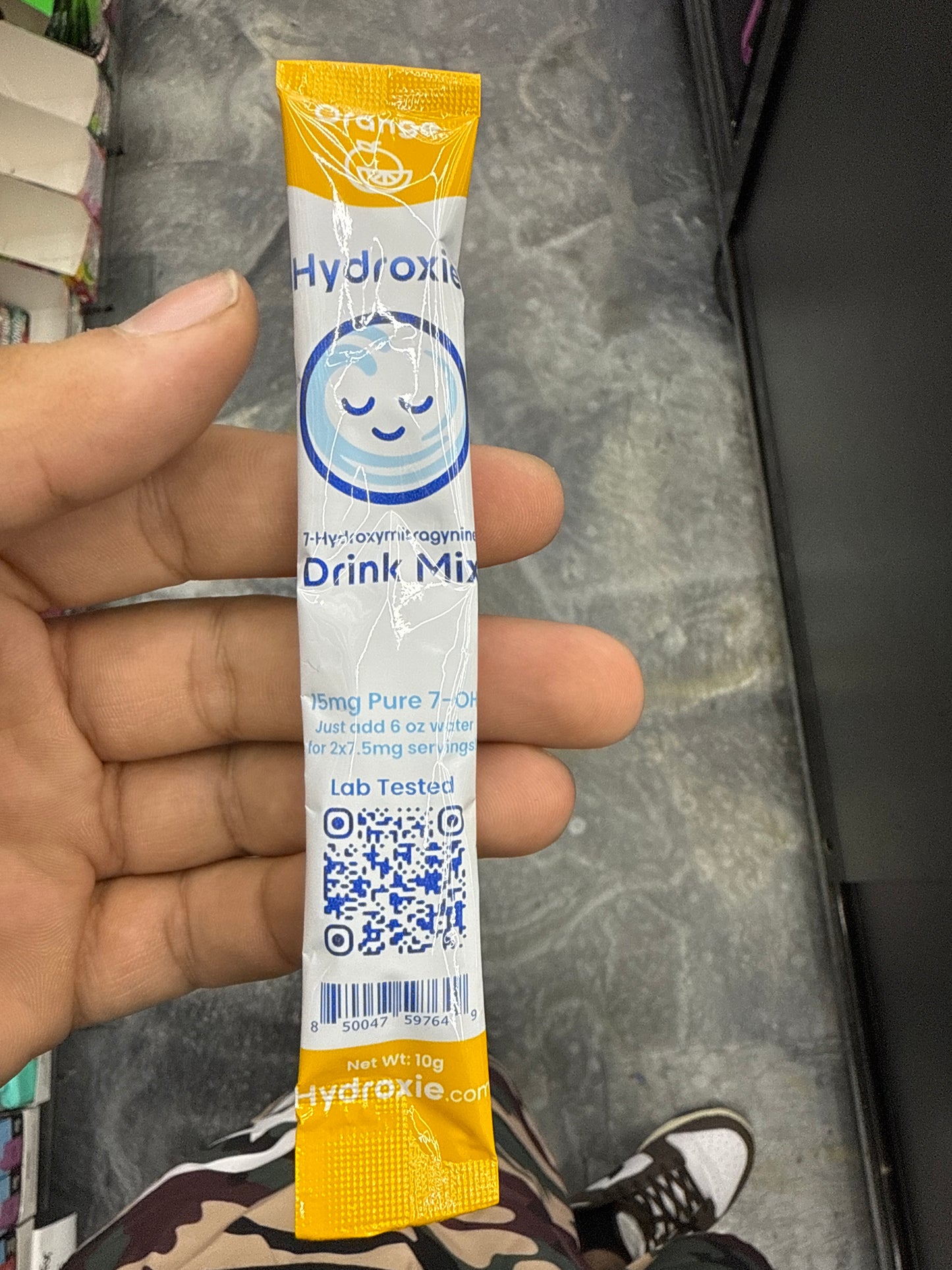 Hydroxie 15mg powder mix orange