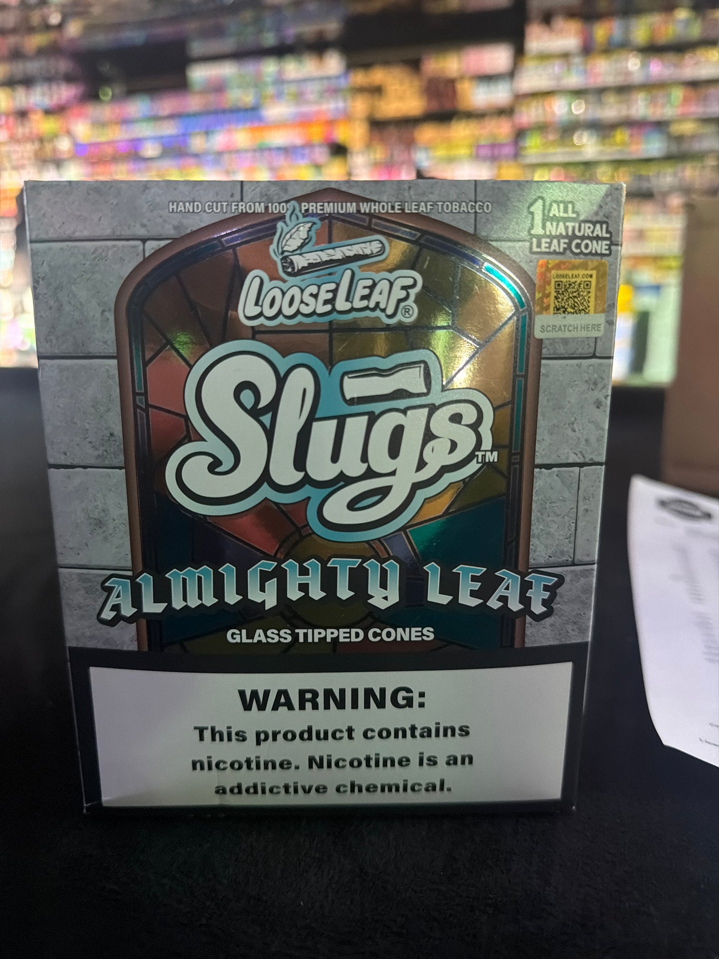 LooseLeaf Slugs Glass Tipped Cones Almighty leaf