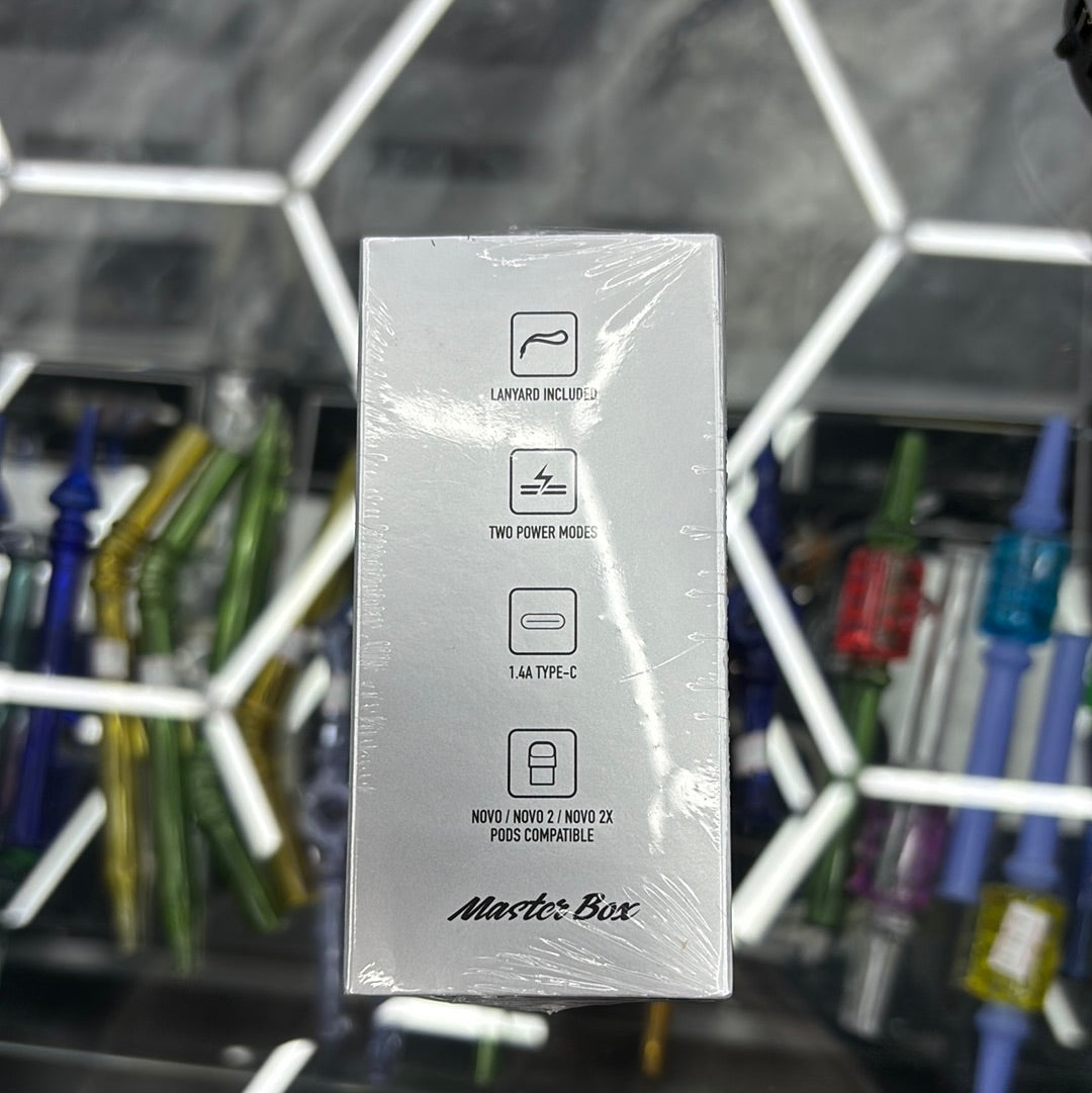 Smok novo master box silver carbon fiber