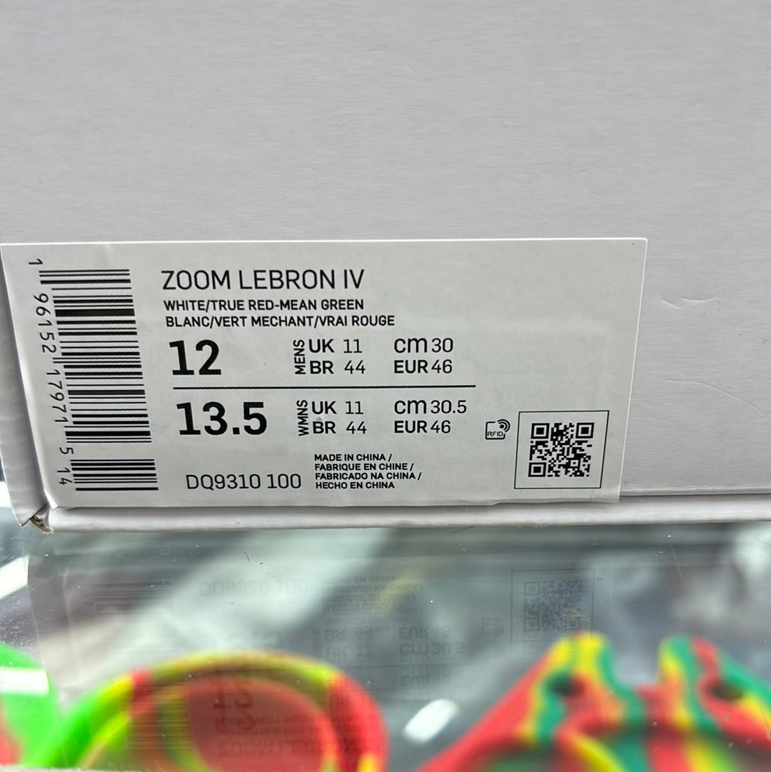 Nike zoom lebron iv fruity pebbles size 12 M