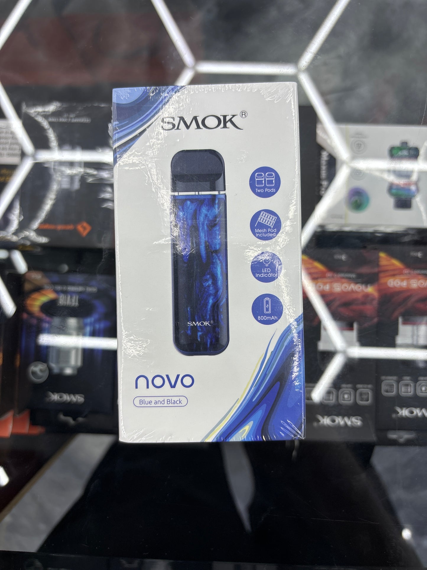 Smok novo blue and black