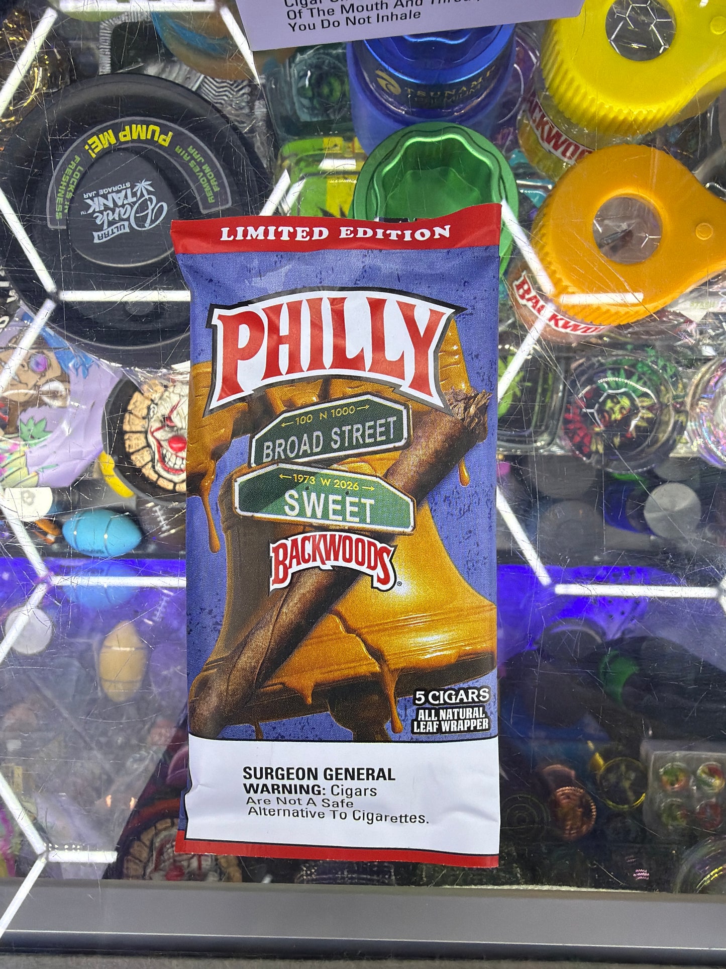 Backwoods 5 cigars Philly Broad Street Sweet limited edition