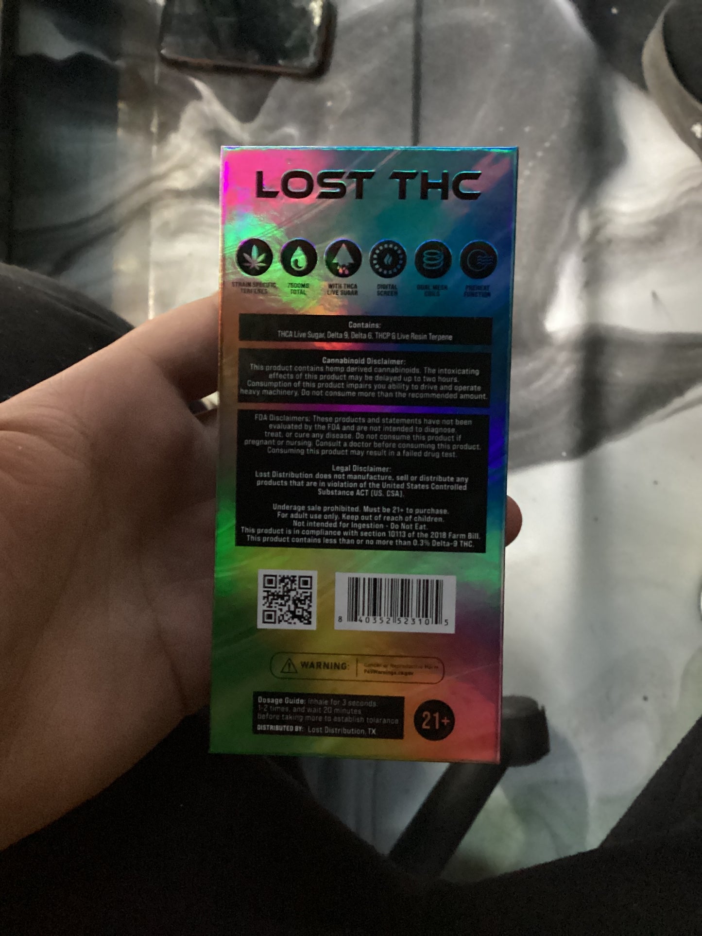 Lost thc bloo dream sativa 7.5 G