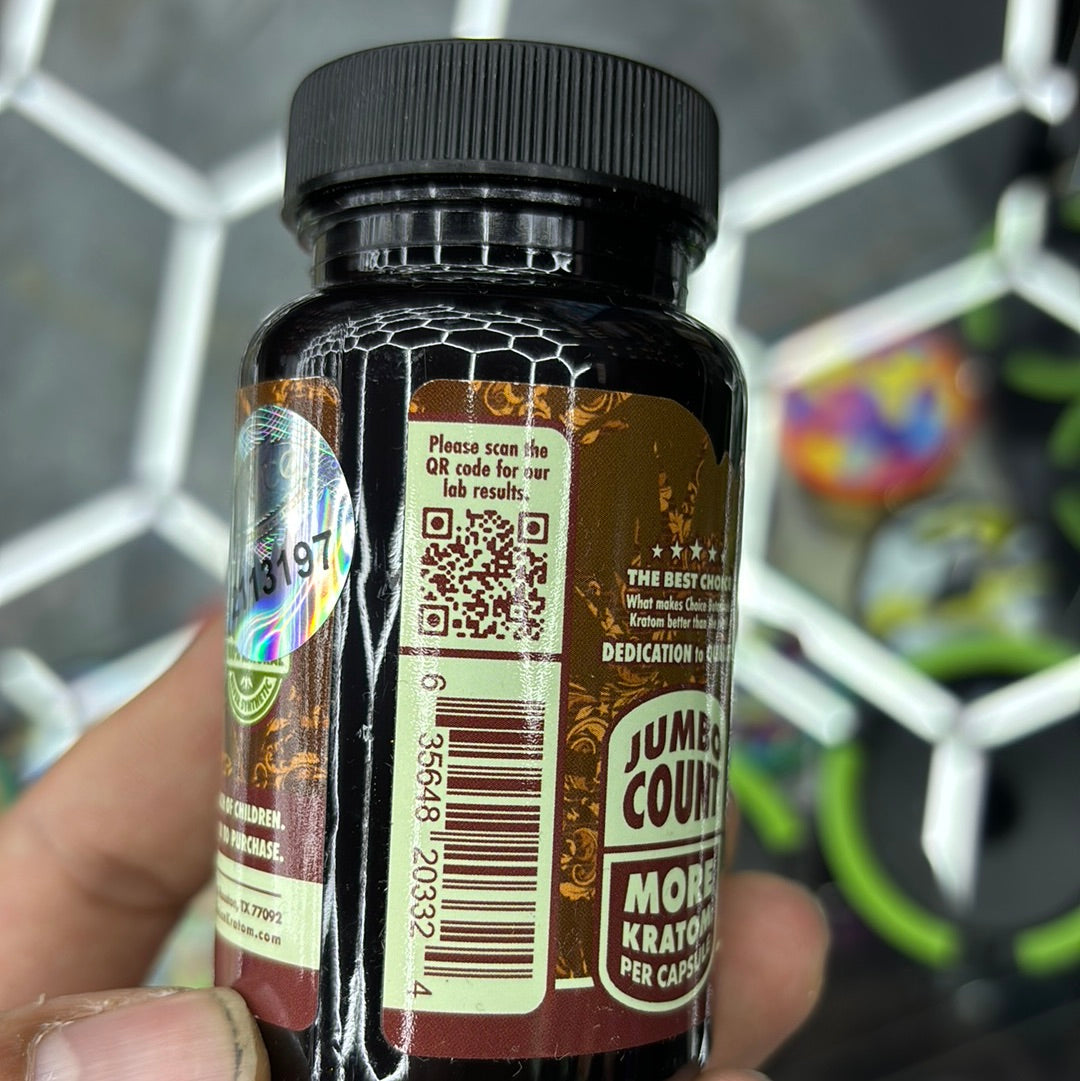 Choice Bali Kratom 30 jumbo count