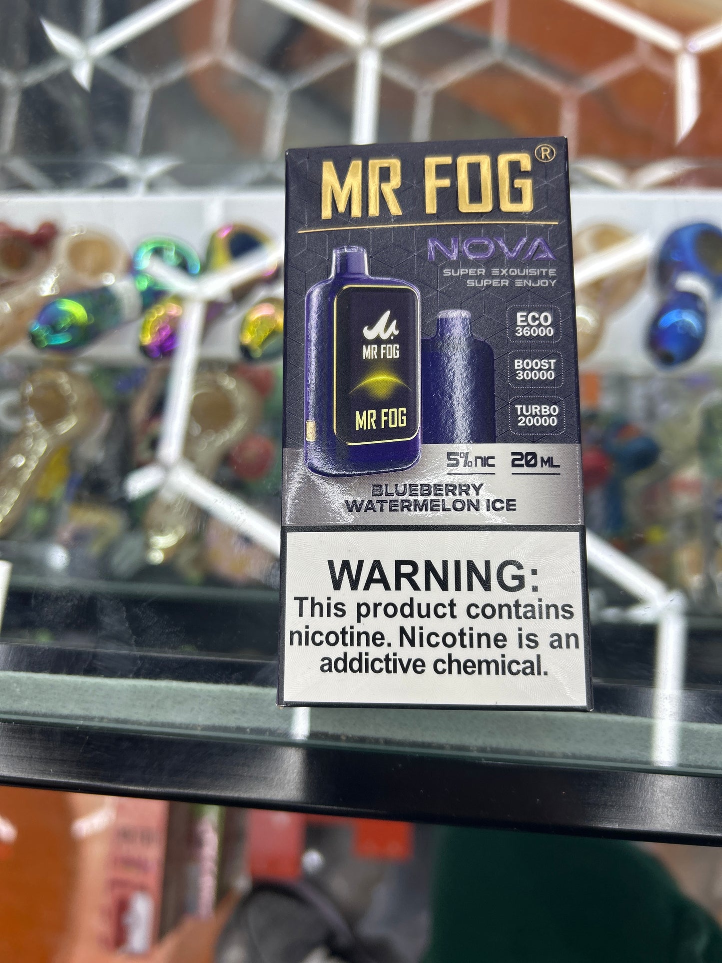 Mr fog nova 30k hits blueberry watermelon ice