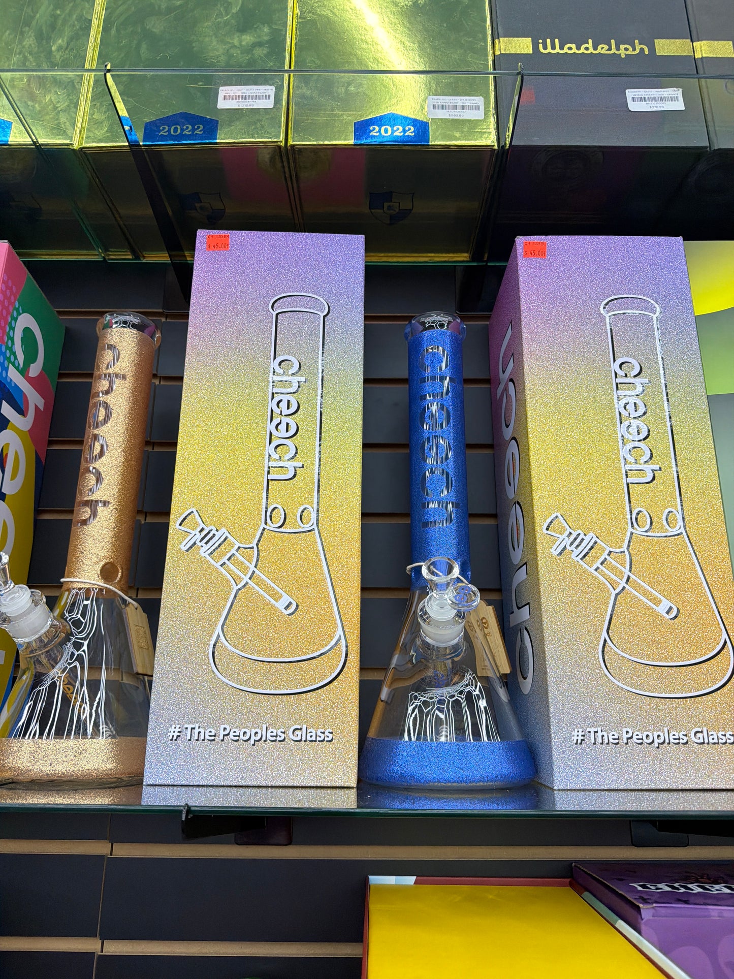 Cheech - Water Pipe - Sparkle of my life Glitter Beaker