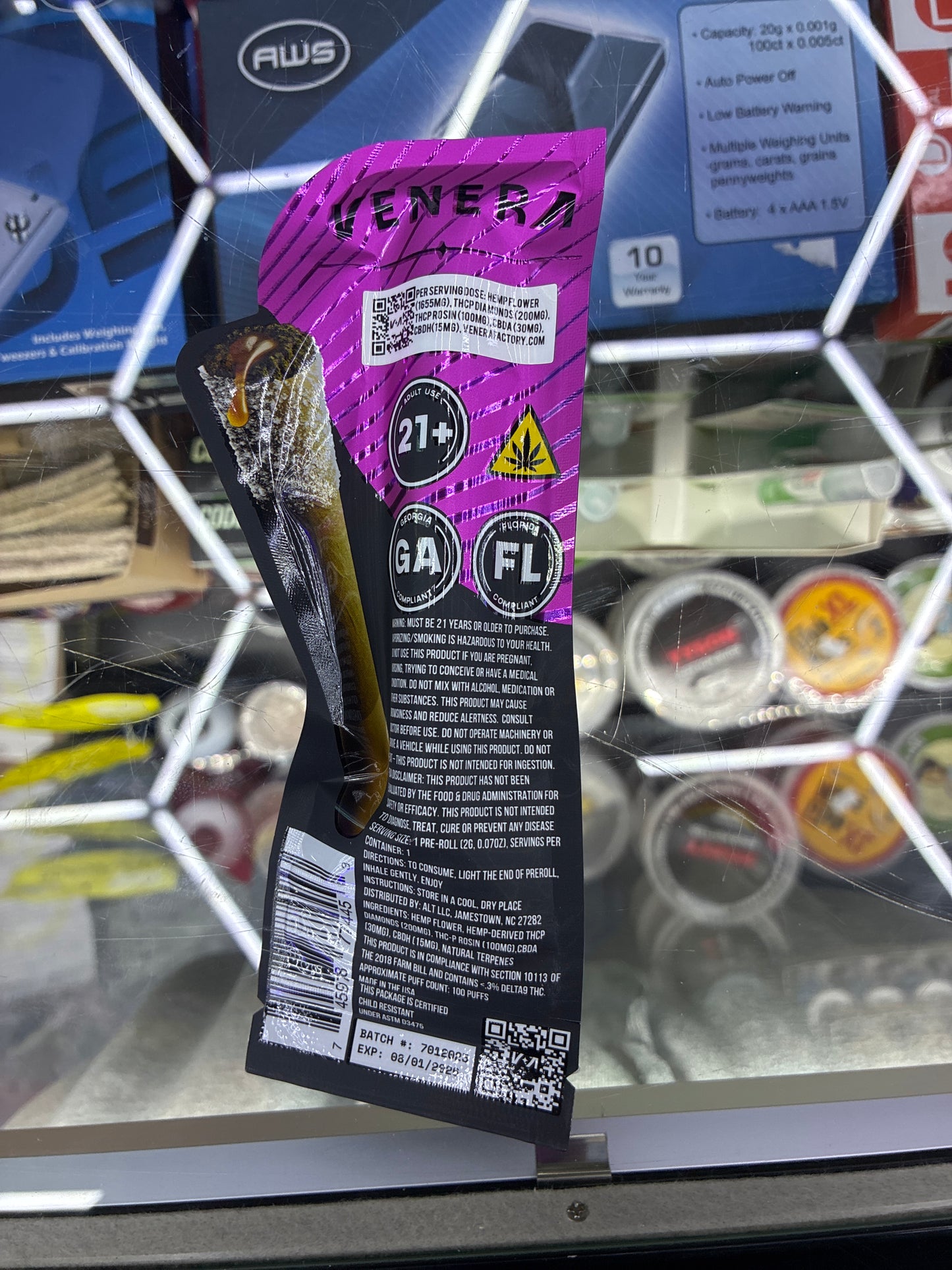 Venera Stardusted donut 2g exotic hybrid grape octane