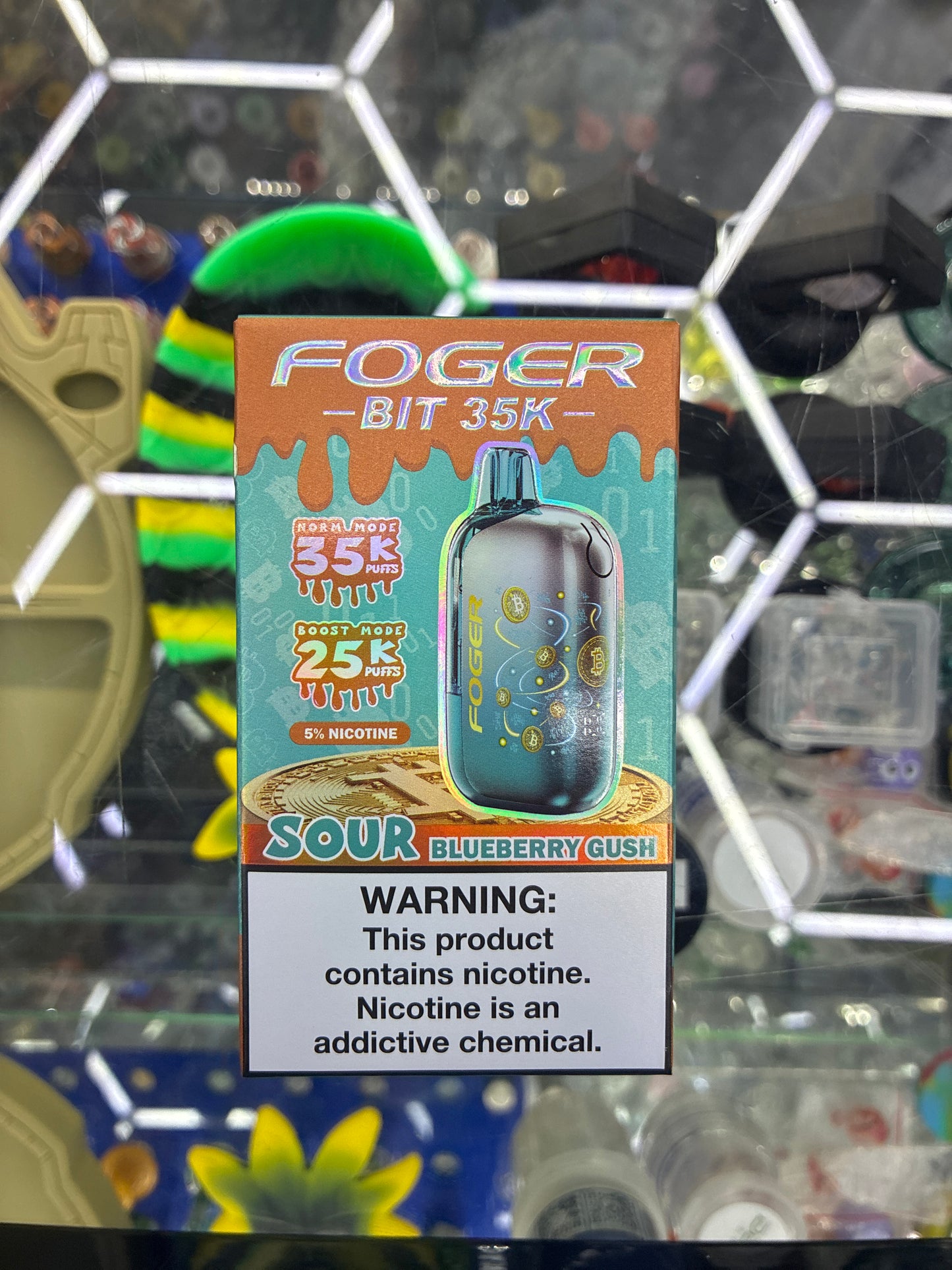 Fogger bit 35k sour blueberry gush