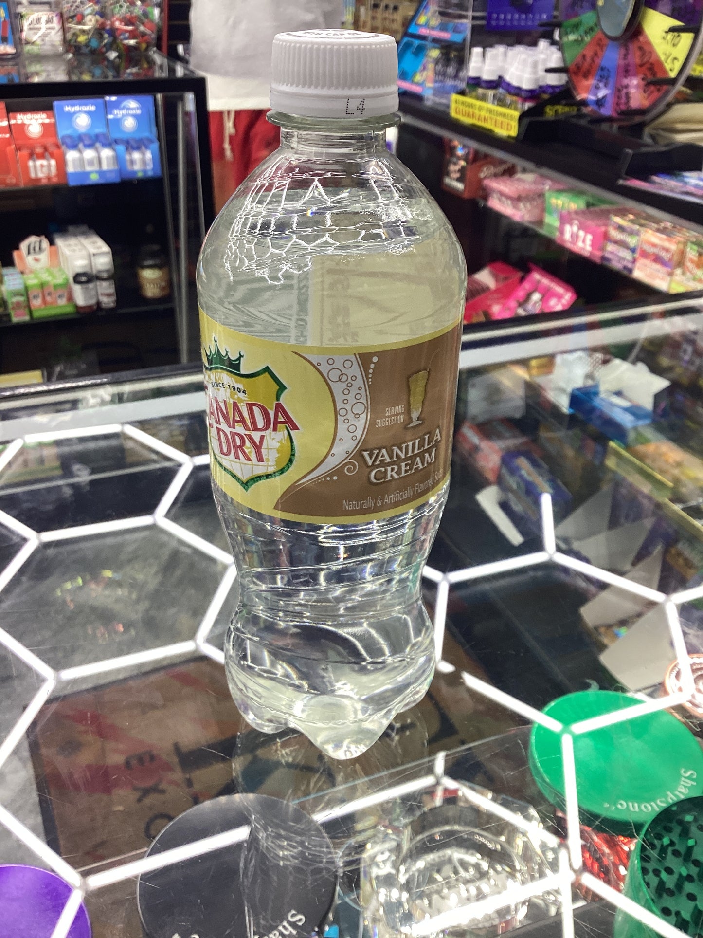Canada Dry vanilla cream ginger ale exotic