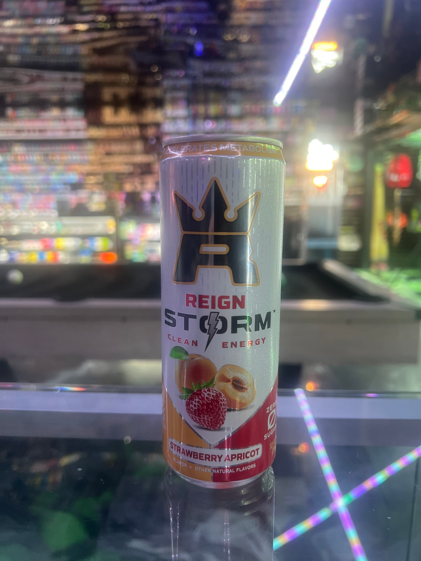 Reign storm clean energy strawberry apricot