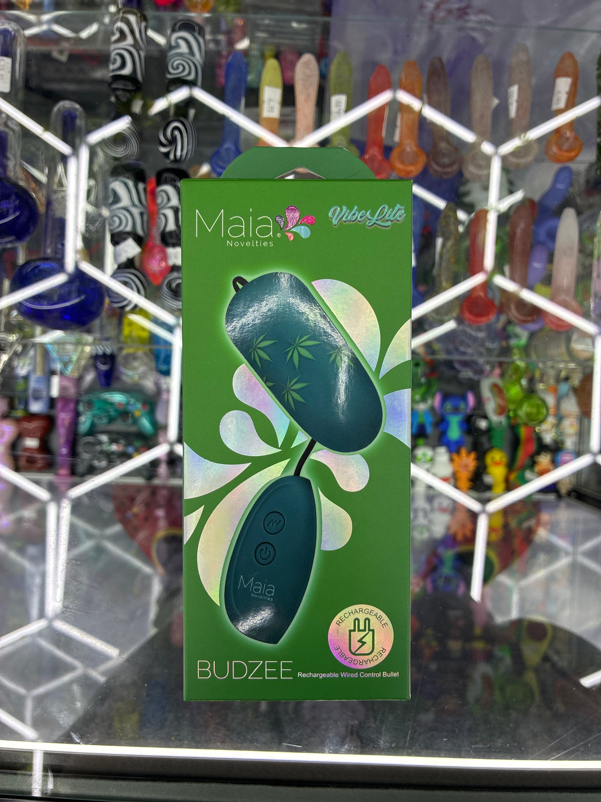 Maia novelties budzee vibrator green