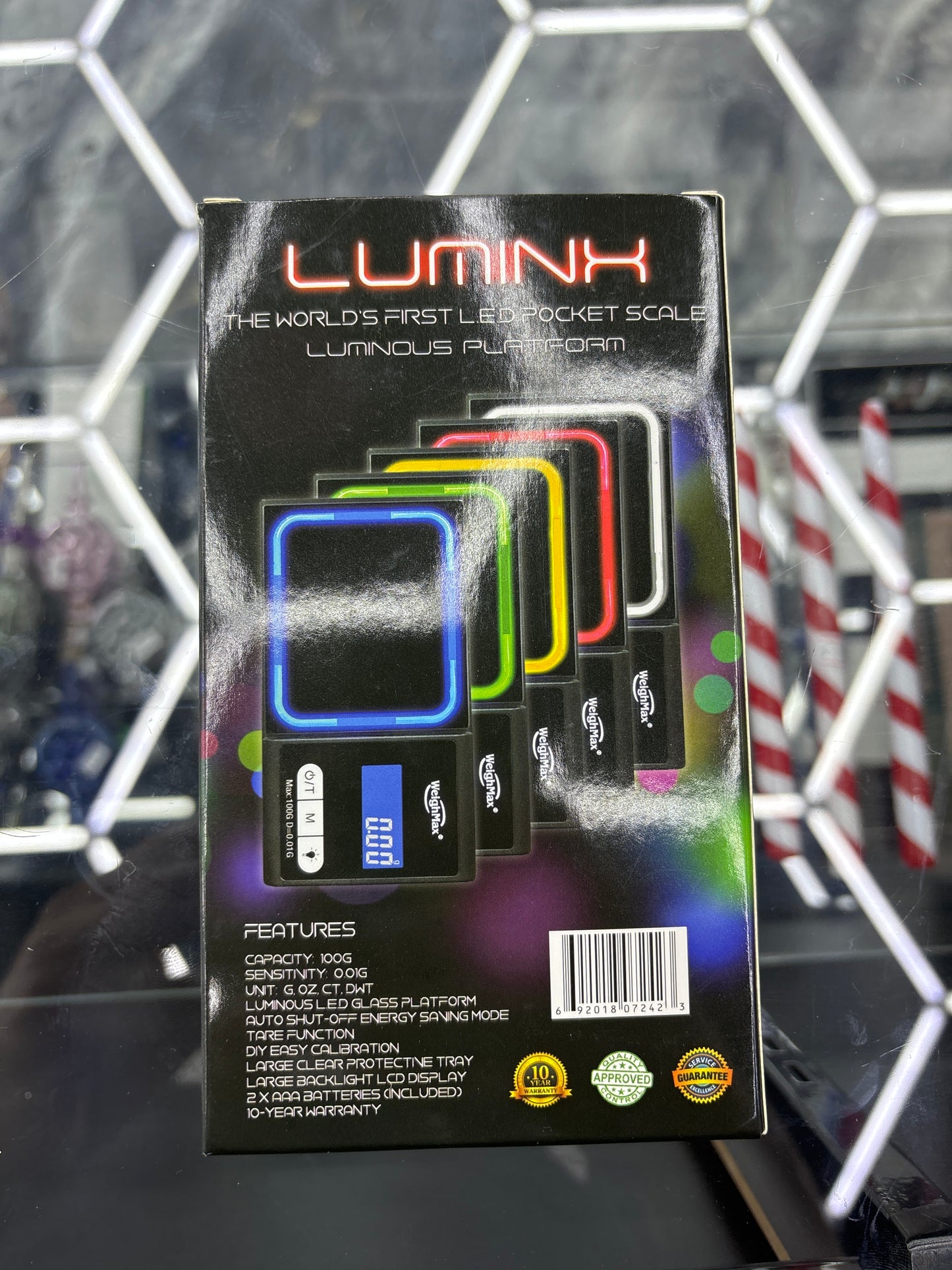 Luminx led scale red