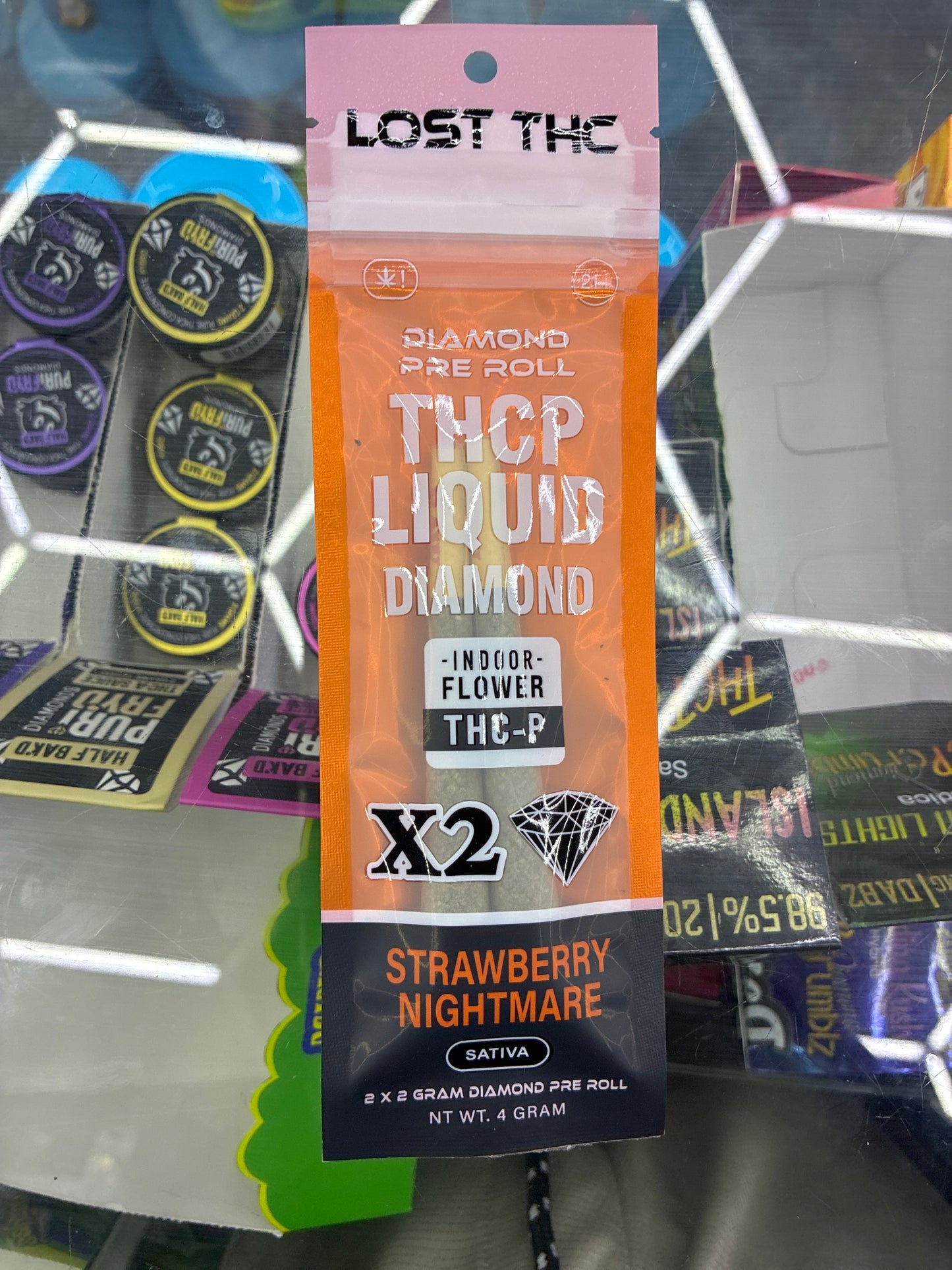 Lost thcp diamond x2 strawberry nightmare sativa