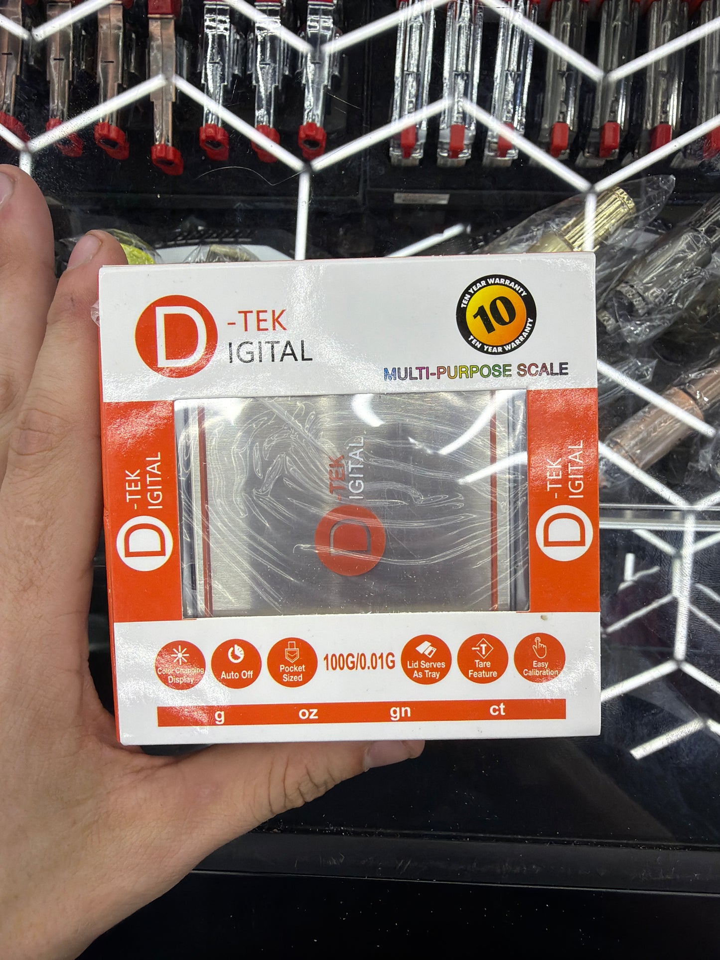 Dtek digital scale 100g/0.01g