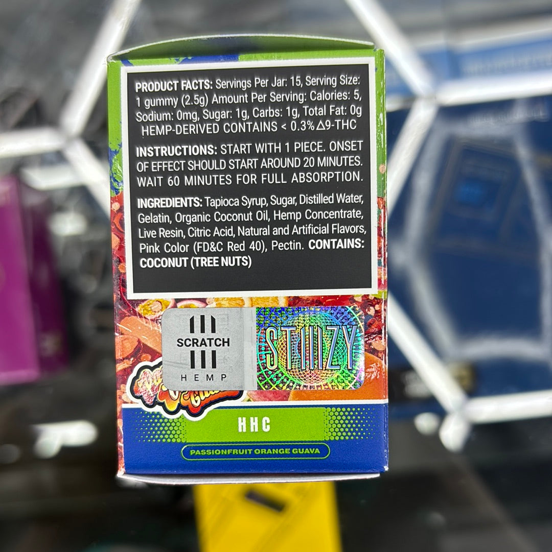 Stizzy, HHC passion orange guava