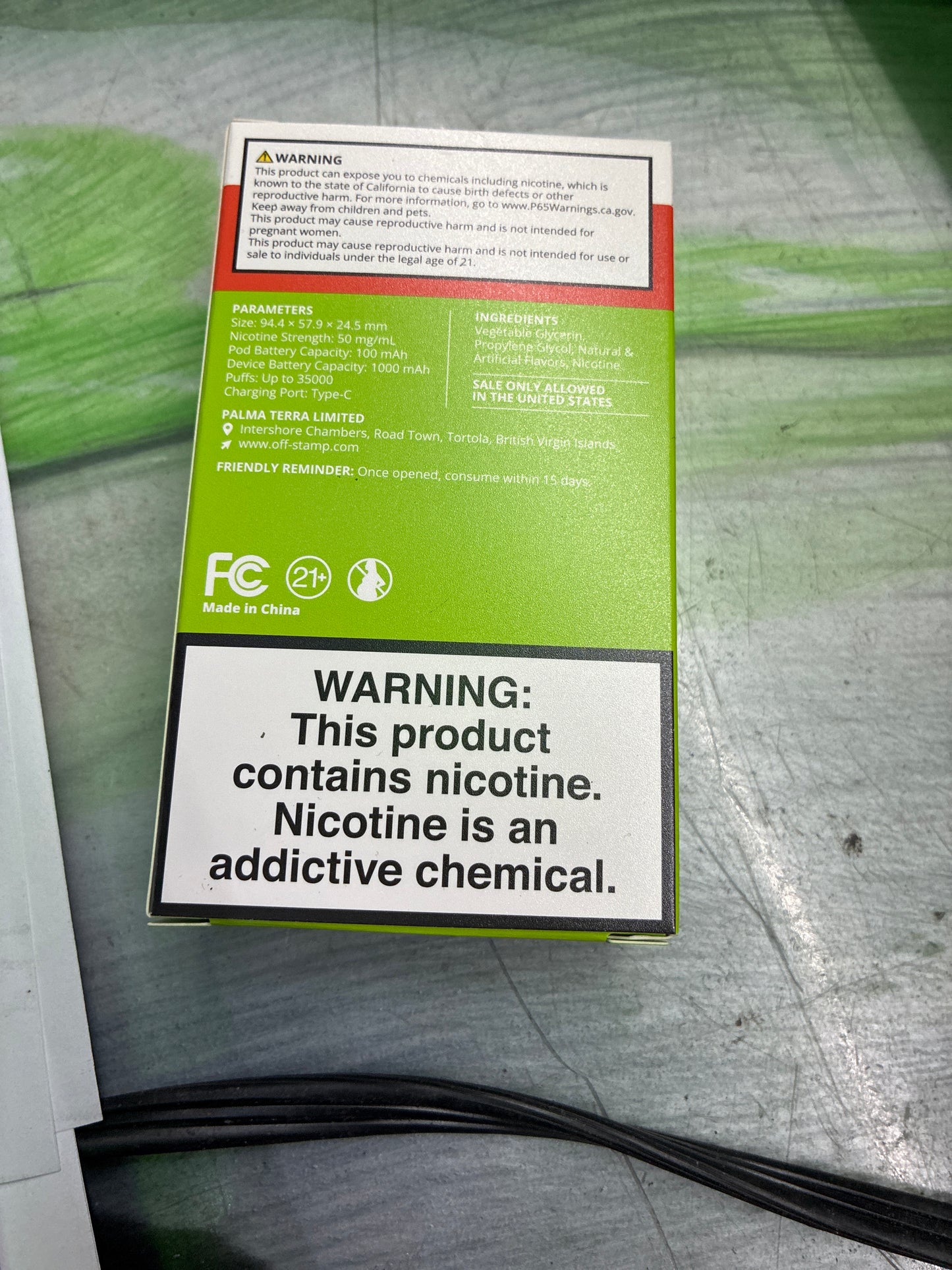 Off stamp Maui punch kit 35k