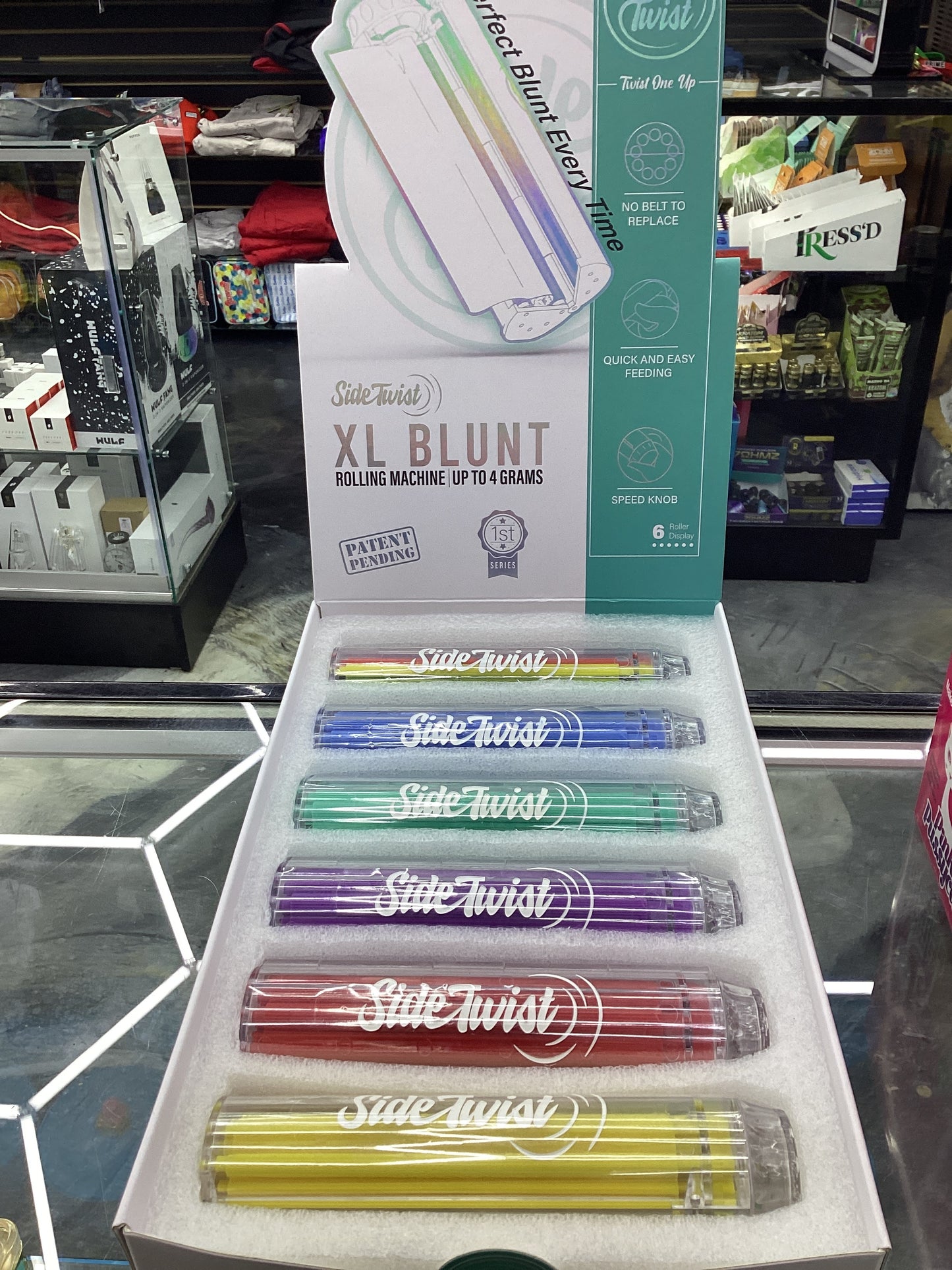 Side twist xl blunt rolling machine