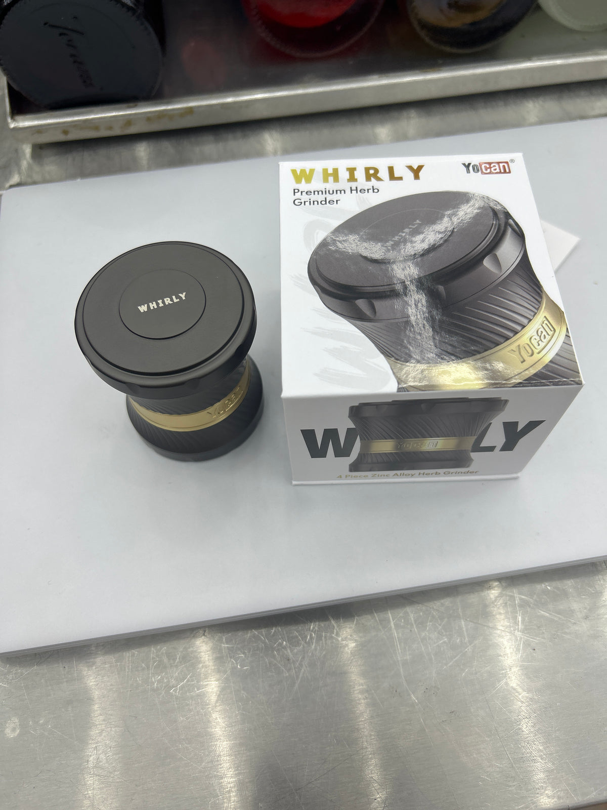 Yocan whirly grinder grey