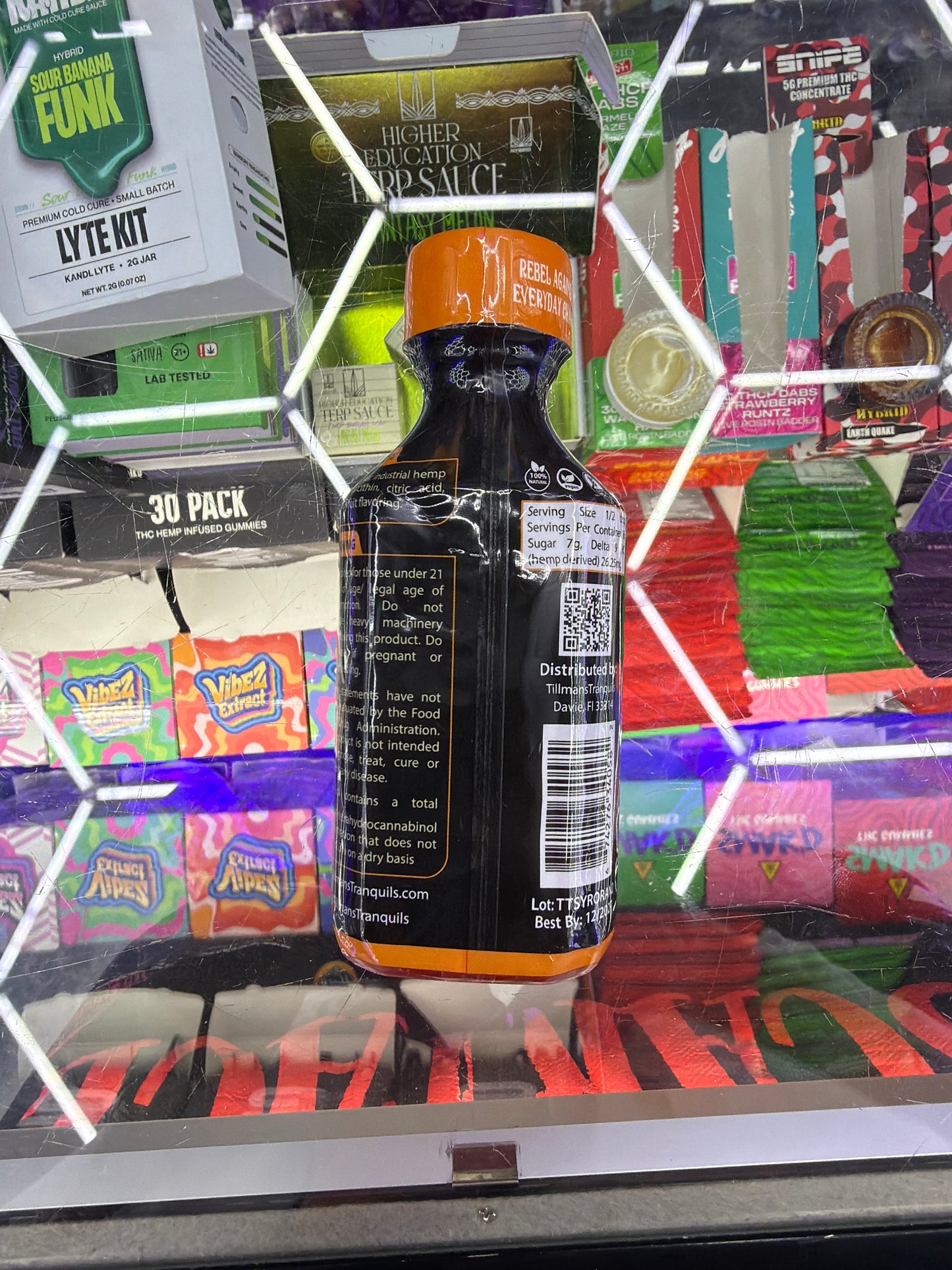 Tillmans Tranquils d9+thc-a 4oz 420mg Orange Cream Sativa