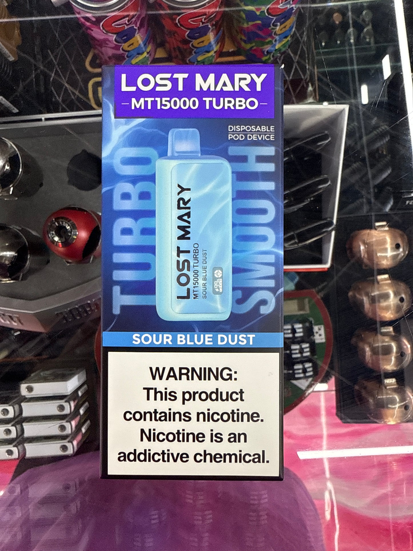 Lost Mary MT15000 Turbo Sour Blue Dust