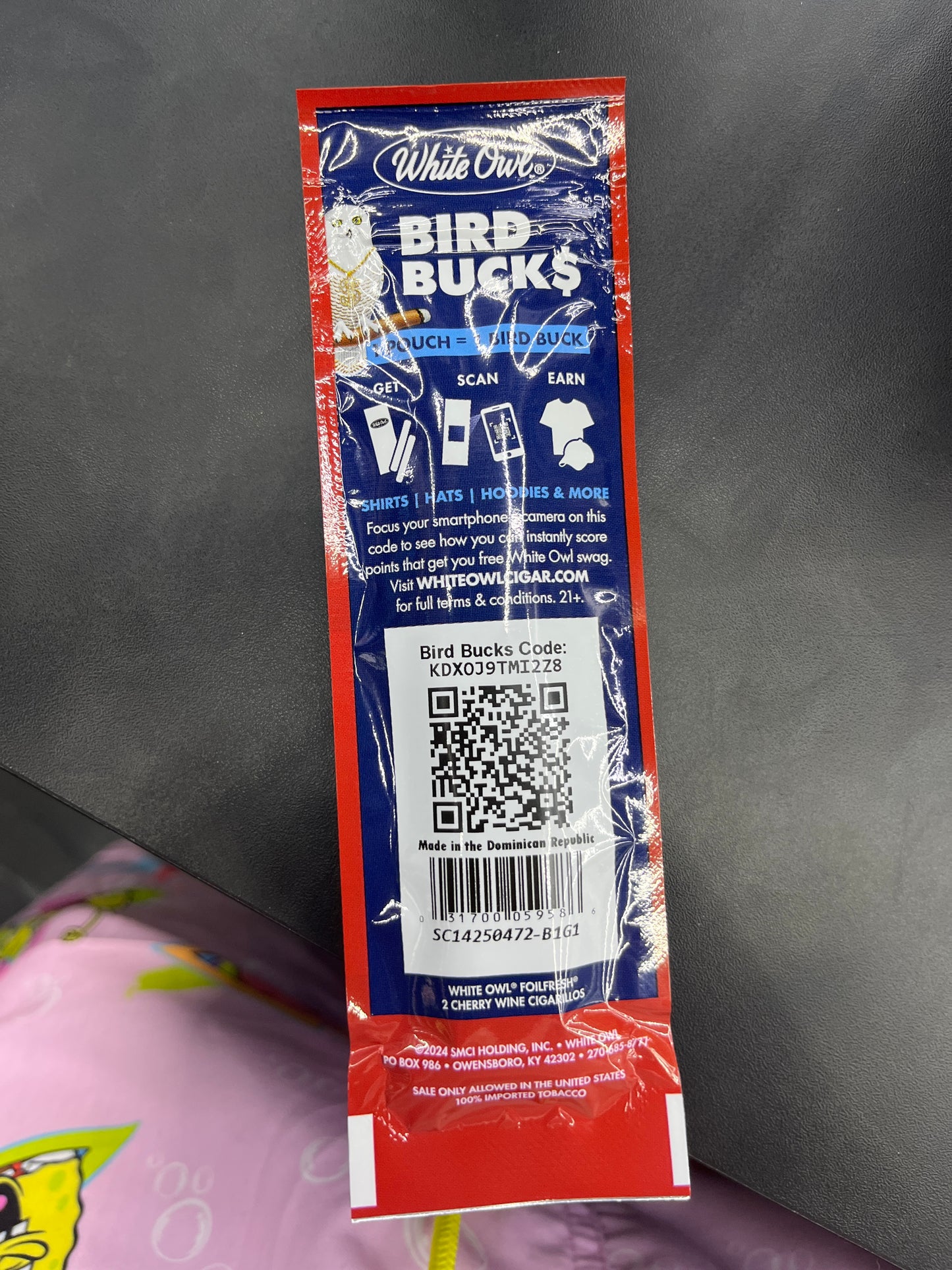 White owl cherry wine tips