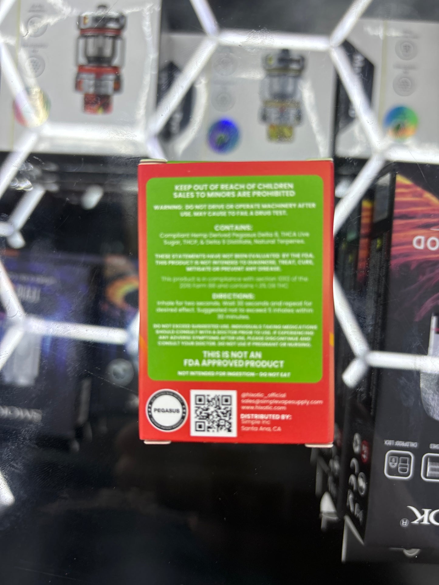 Hixotic cherry bomb trap’d out Jeffrey hybrid 2g cart