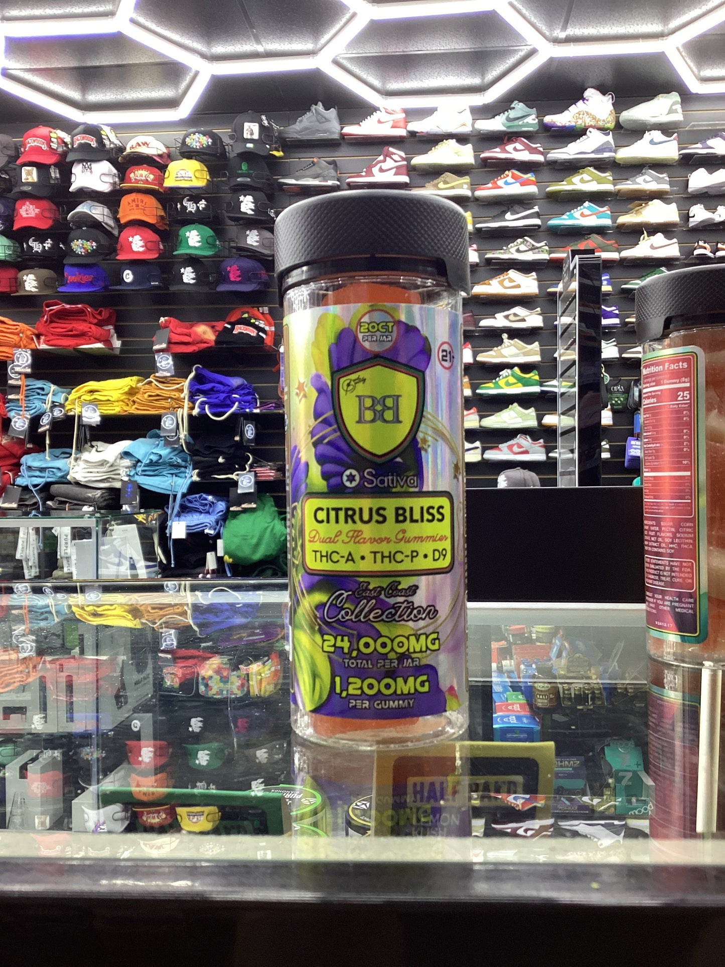 BB thca dual flavor gummies 1200mgx20ct citrus bliss