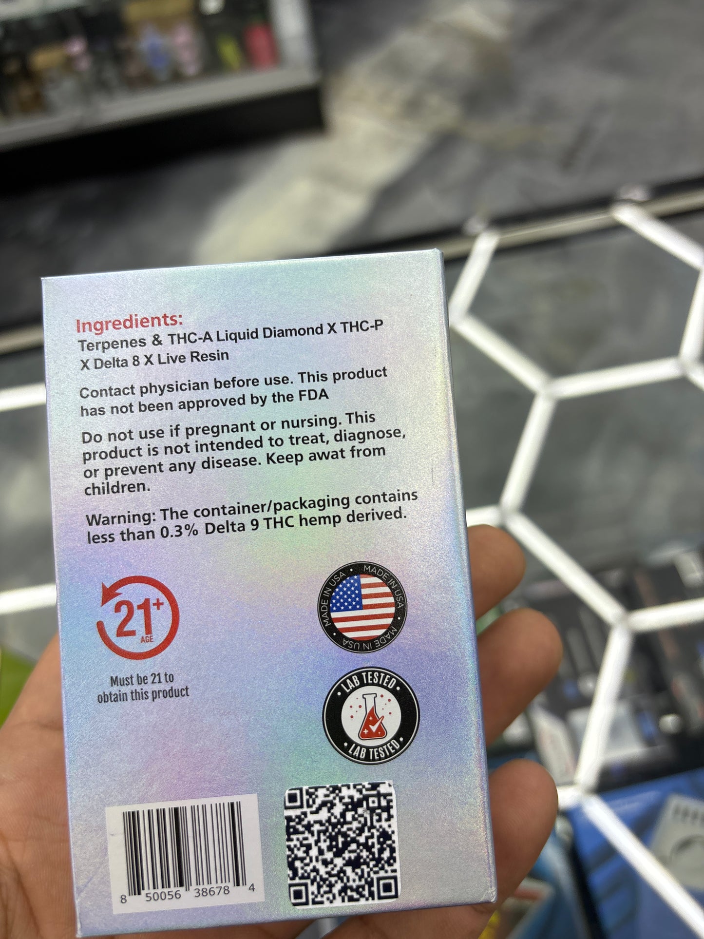 Razz thc 7g disposable slurricane Indica