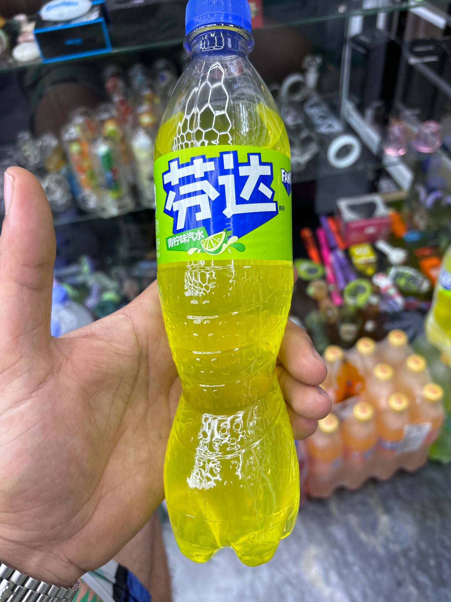 Fanta lime exotic