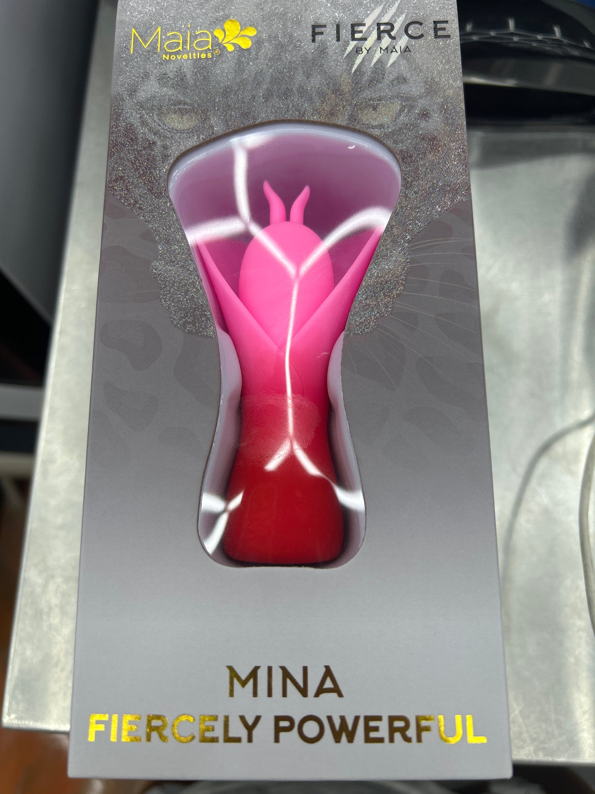 Maia adult novelty vibrator mina fiercely powerful red