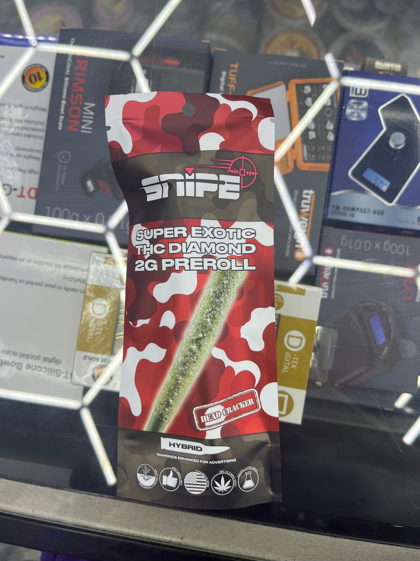 Snipe 2g thcp super exotic diamond preroll head cracker hybrid