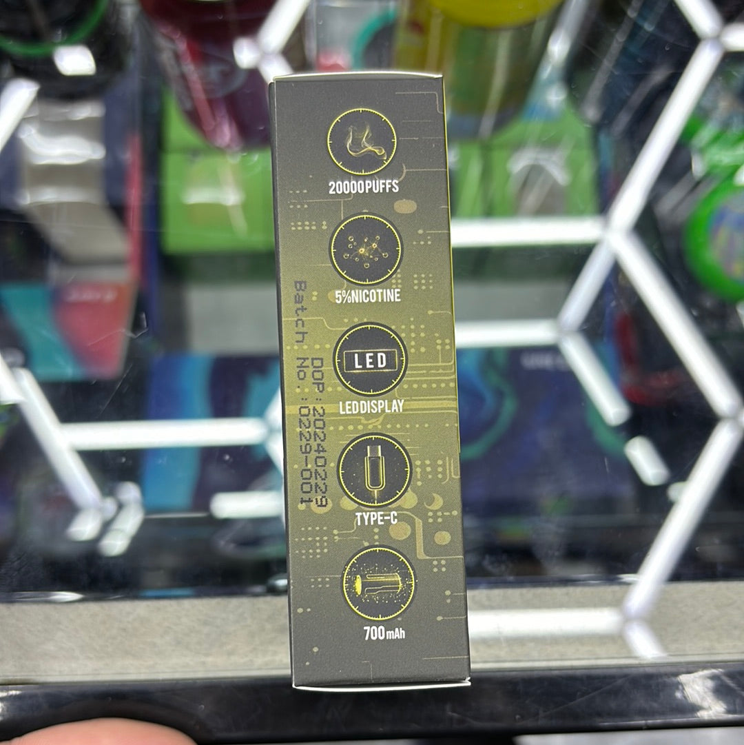 Fume 20,000 puffs peach banana 