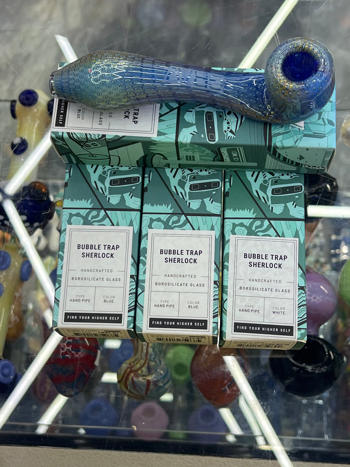 Grav bubble trap sherlock blue