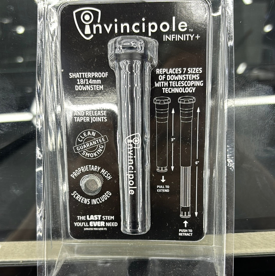 Metal water pipe down stem