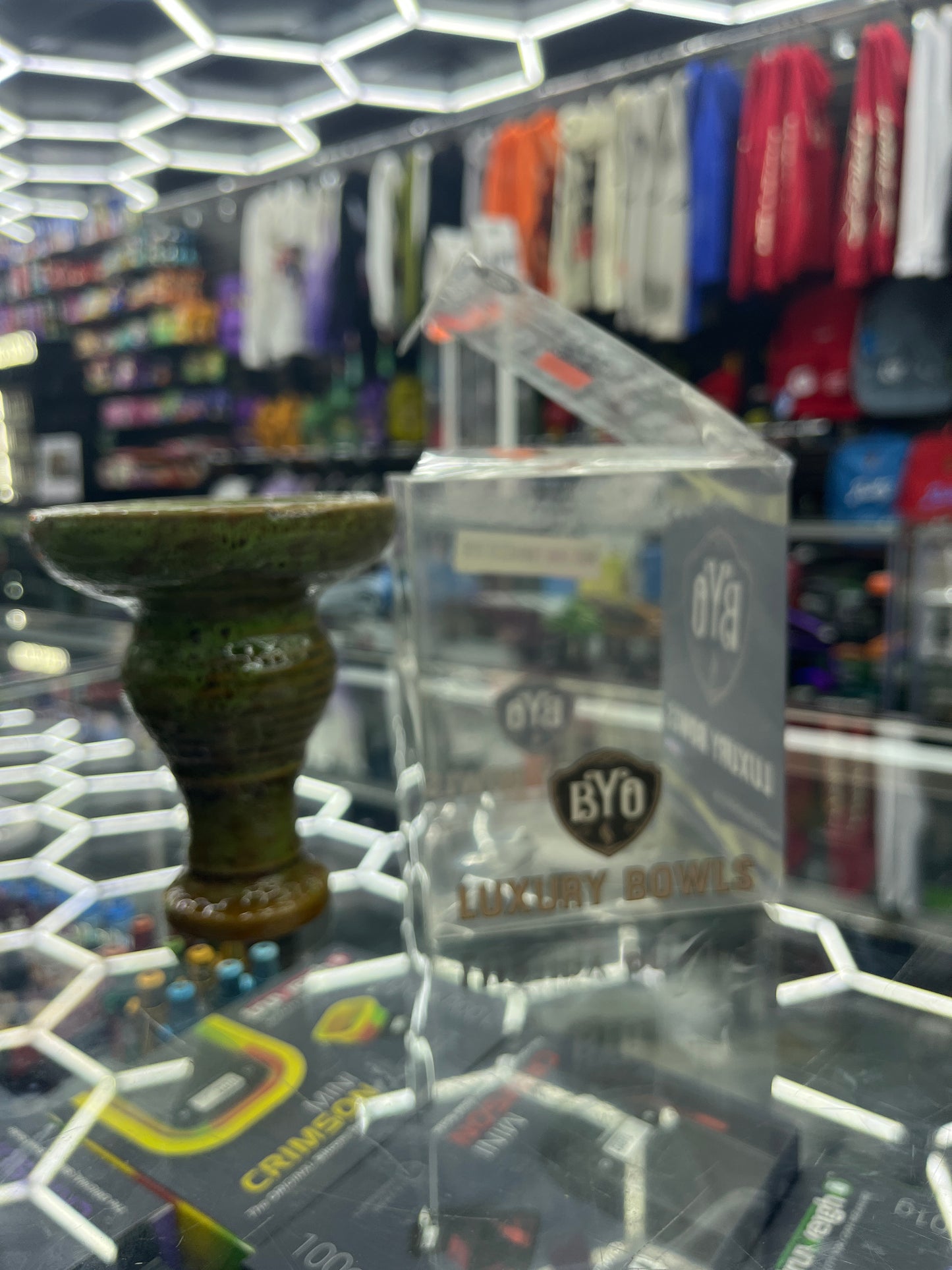 Byo luxury hookah bowls green