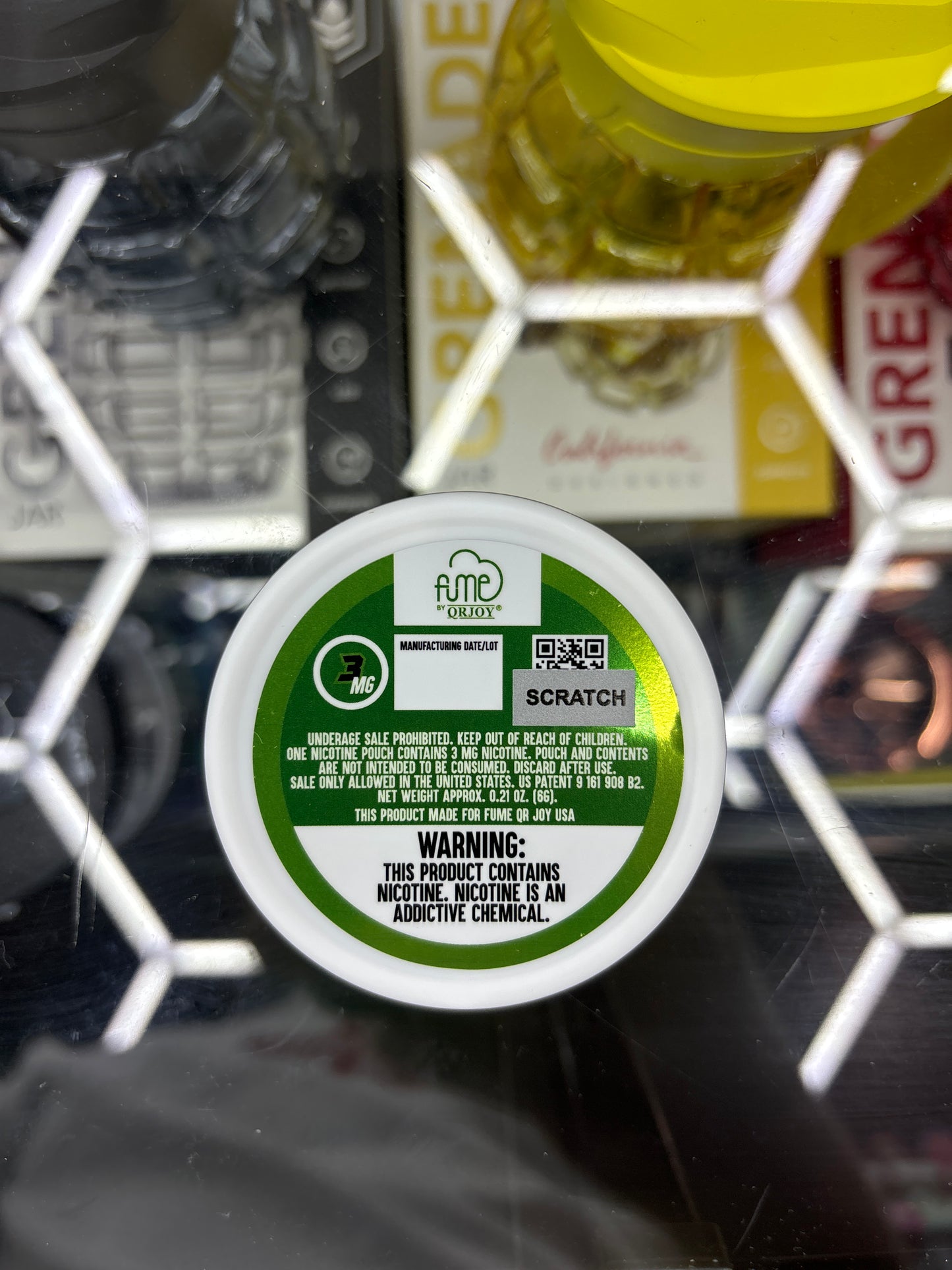 Fume nicotine pouches, citrus 3mg 20 pouches