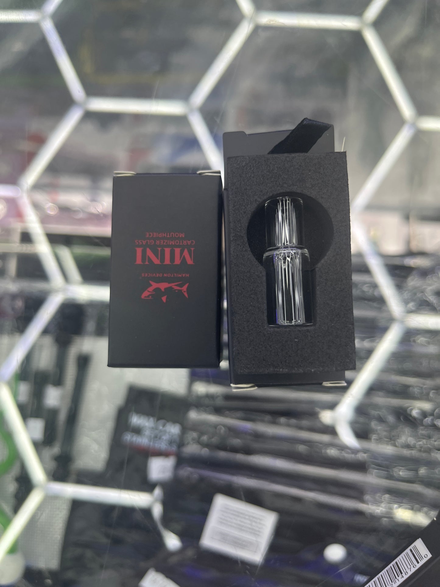 Hamilton mini glass mouthpiece