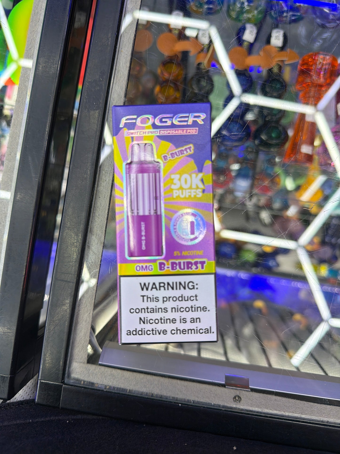 Fogger switch pro disposable pod 30k puffs Omg burst
