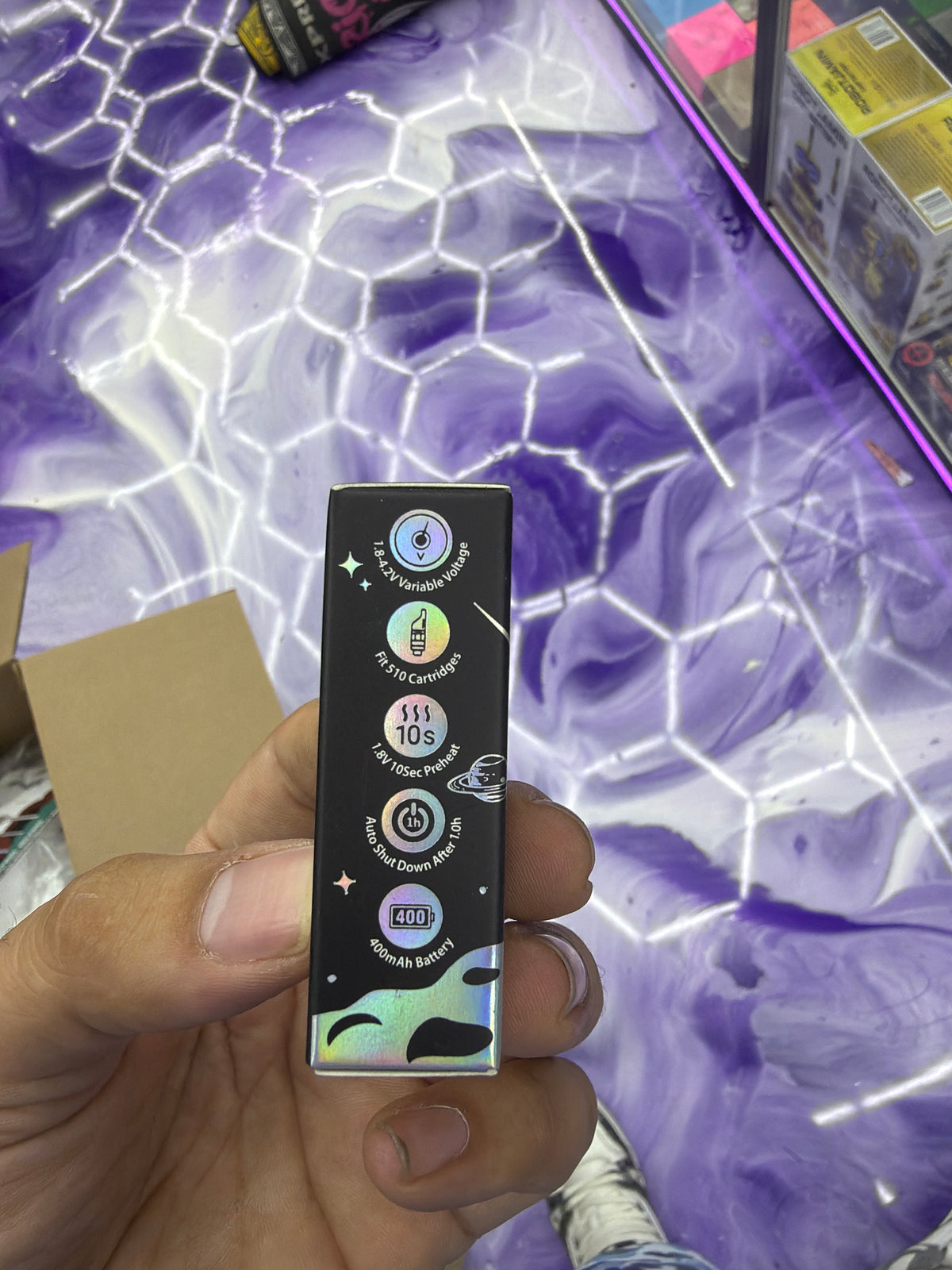 Kodo star Galaxy, full display cartridge battery