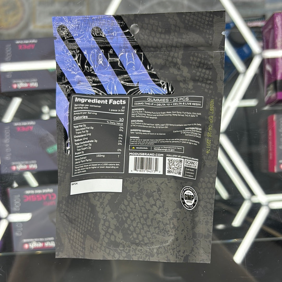 Modus knockout blend 3.0 purple grape hybrid , 3000 MG