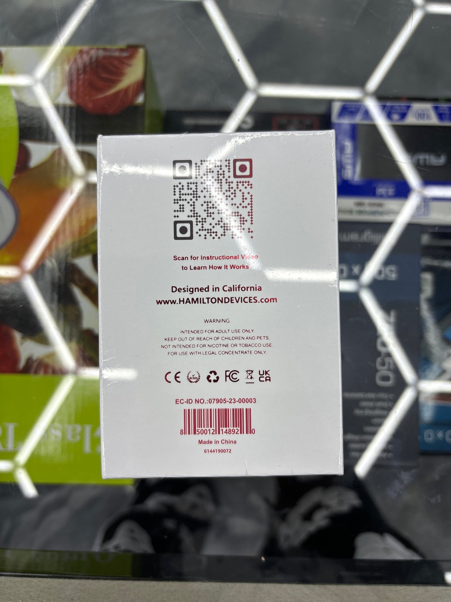 Hamilton devices tombstone v2 red